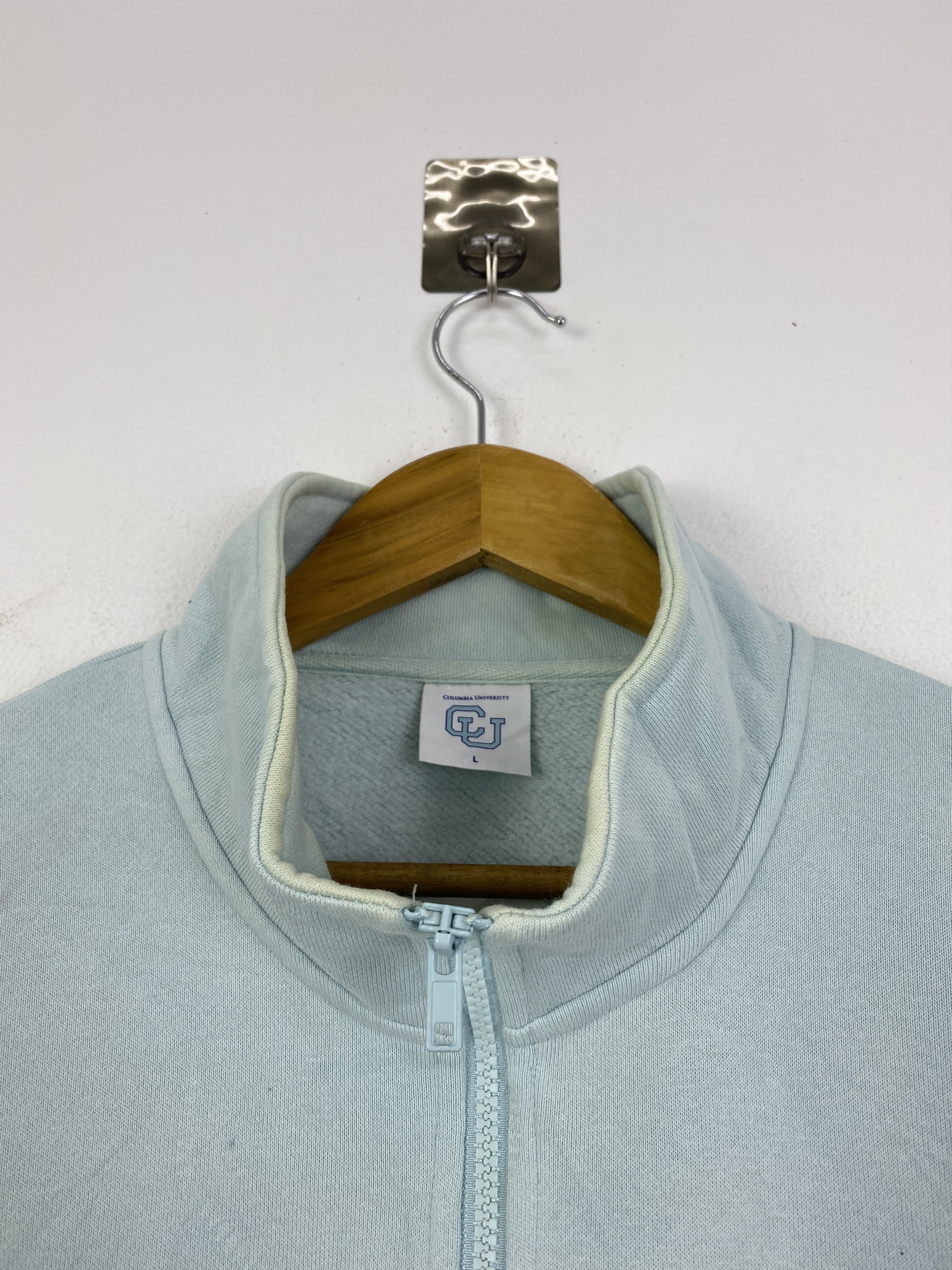 GU Vintage Columbia University Half Zipper SH0206 Size US L / EU 52-54 / 3 - 9 Thumbnail