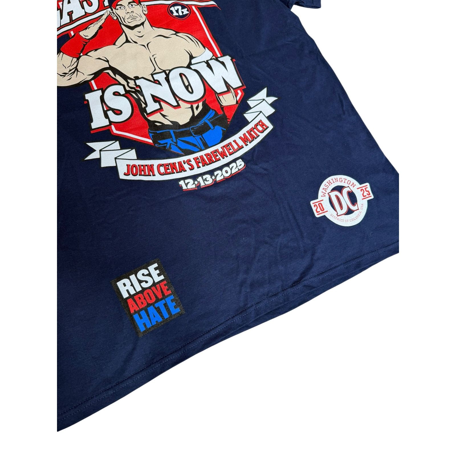 WWE WWE John Cena Last Match The Last Time Is Now DC T-Shirt Size US L / EU 52-54 / 3 - 7 Thumbnail