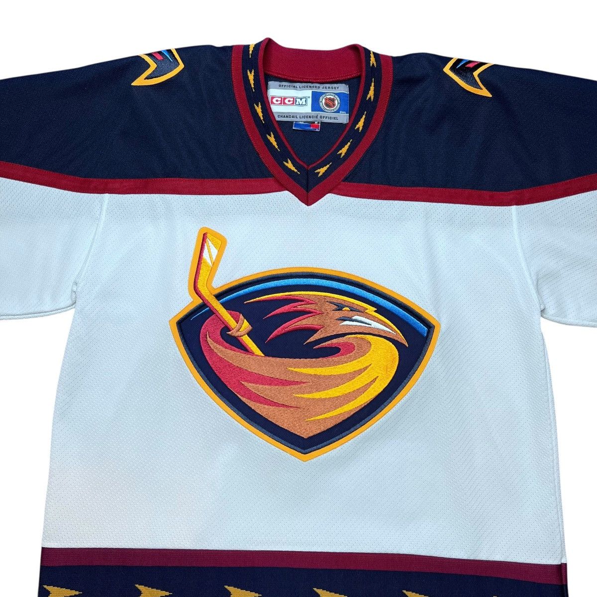 Ccm Vintage NHL Atlanta Thrashers CCM Men’s Hockey Jersey Sz M Size US M / EU 48-50 / 2 - 4 Thumbnail