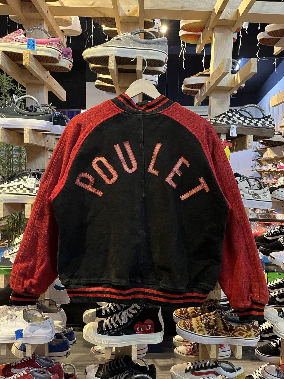 Flax-en-provence Suede Leather Bomber Style Jacket