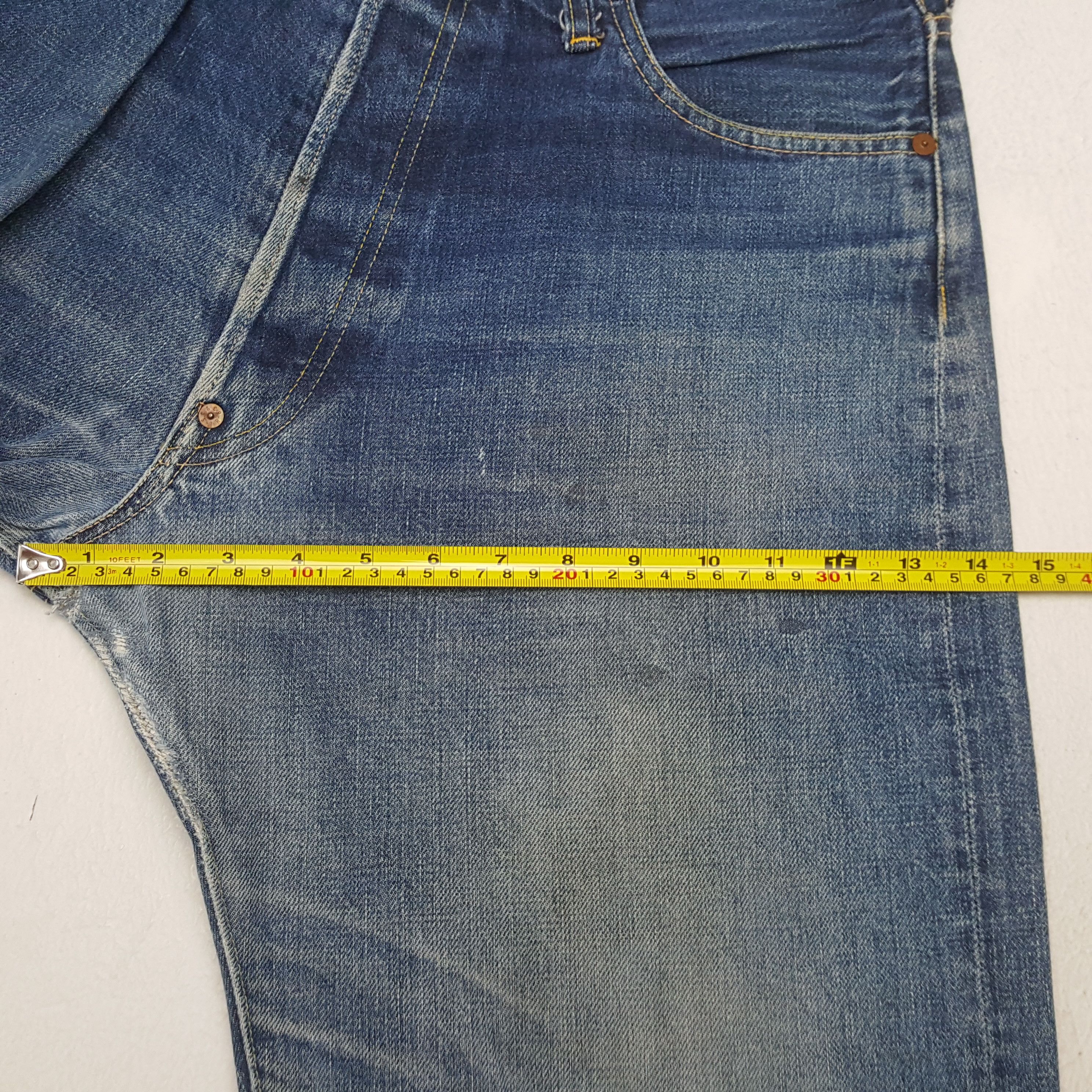 Evisu Evis Japanese Brand Streetwear Custom Daicock Jeans RR23 Size US 34 / EU 50 - 9 Thumbnail