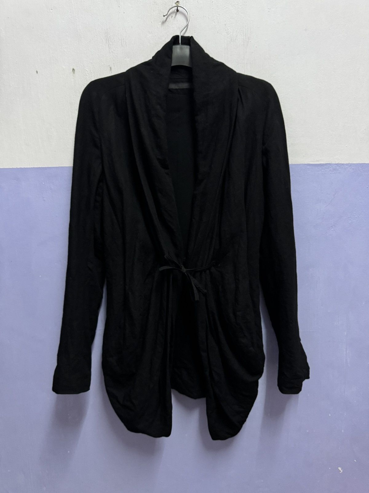 Julius JULIUS FALL-WINTER 2011-2012 Asymmetric Drawstring Jacket Size US M / EU 48-50 / 2 - 5 Thumbnail