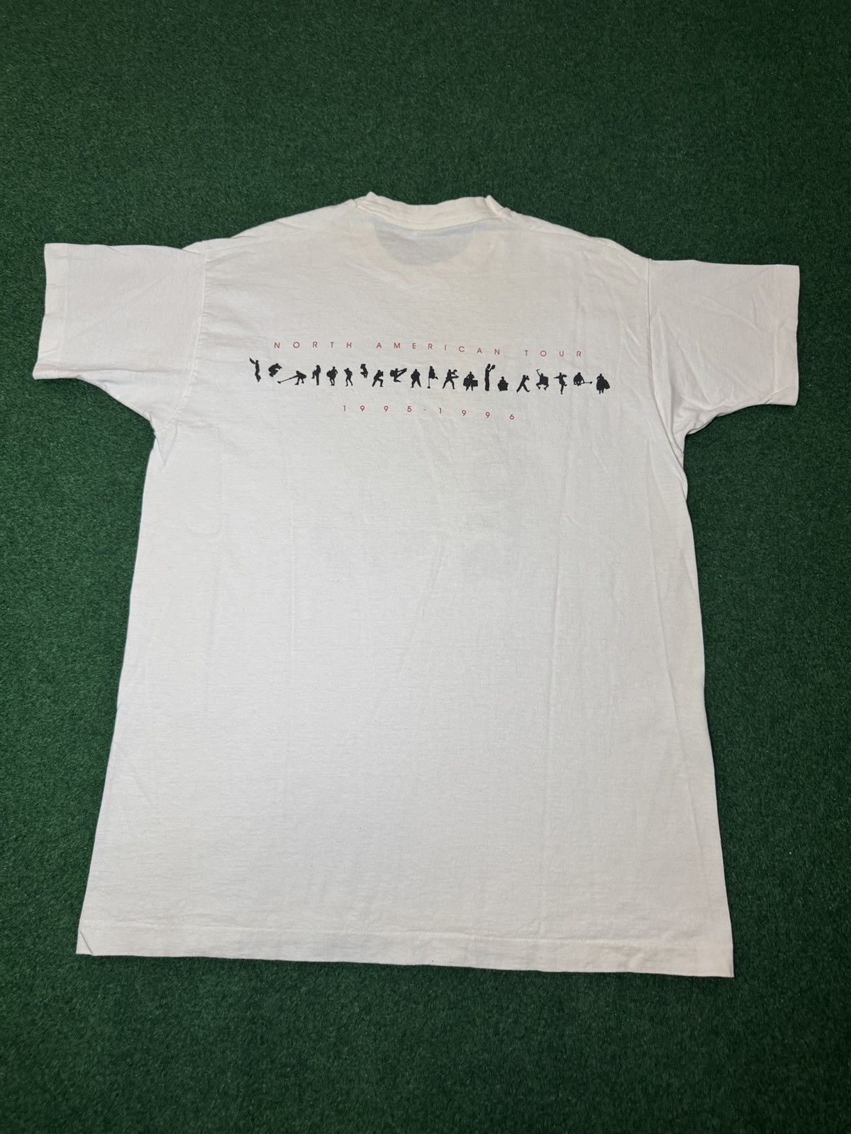 Vintage Vintage 90s Stomp RARE Music Group Tour XL Graphic T Shirt Size US XL / EU 56 / 4 - 4 Thumbnail