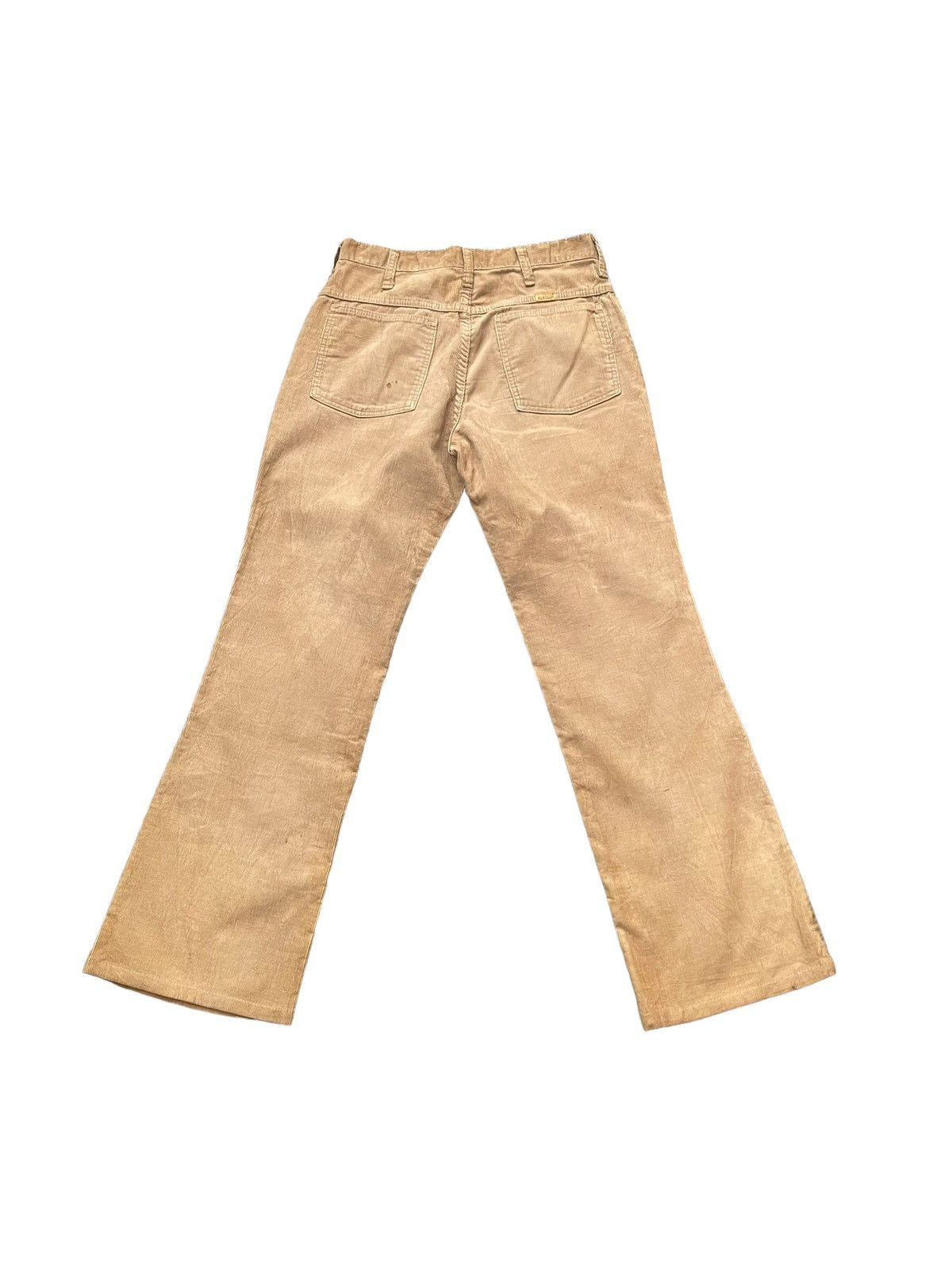 Rustler × Vintage × Wrangler Vintage 70’s Flare Rustler Wrangler Coduroy Size US 29 - 4 Thumbnail