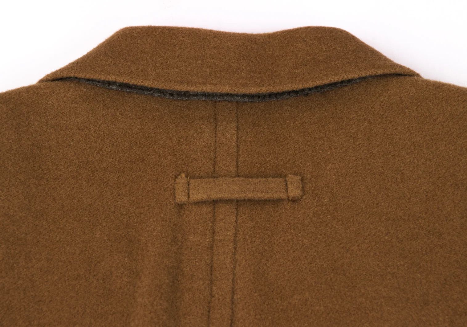 Jean Paul Gaultier Wool Melton Chester Coat in Camel, Size 48 Size US M / EU 48-50 / 2 - 15 Thumbnail