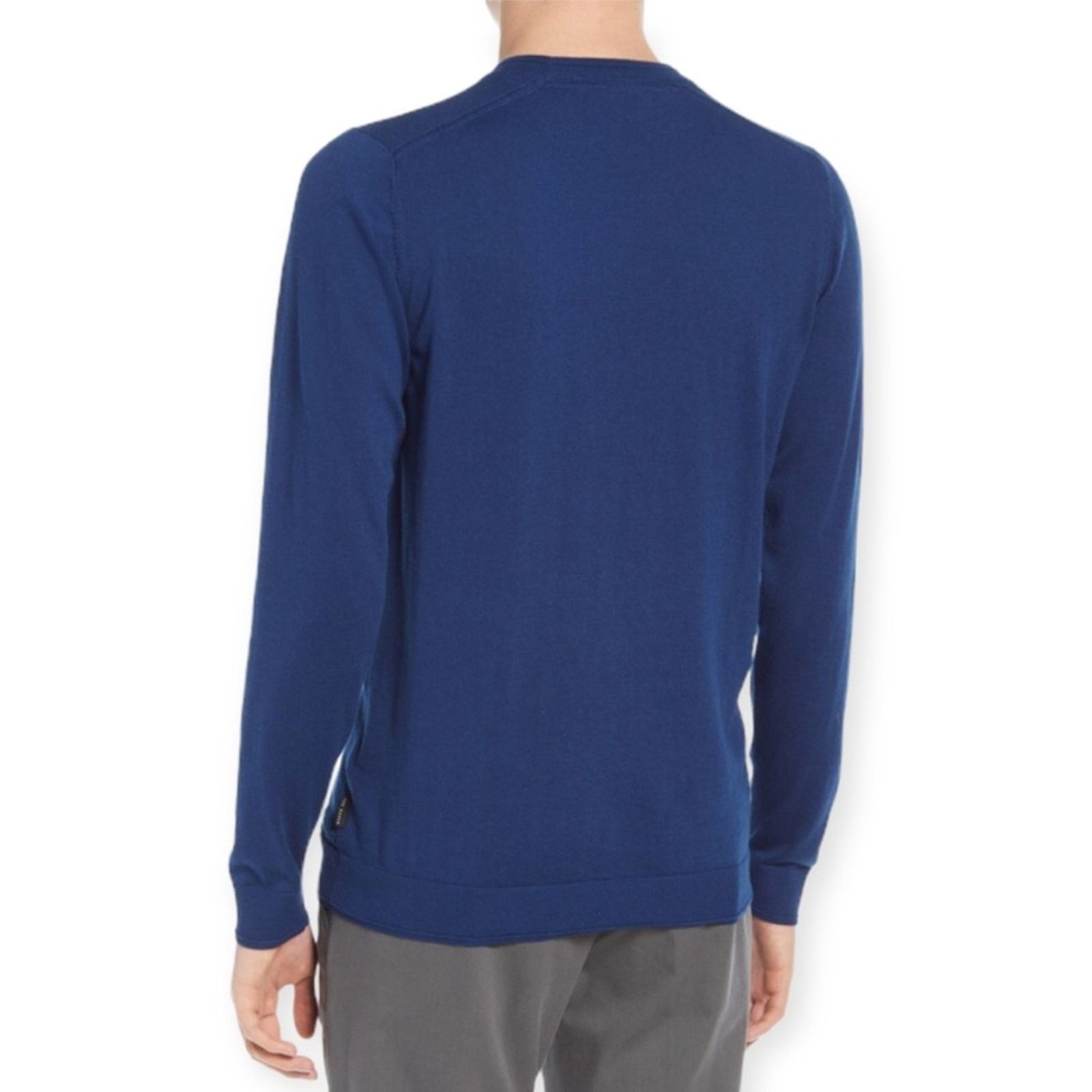 Ted Baker Ted Baker Sandkas Blue Crewneck Sweater Size 7 (3X) NWT $149 Size US XXL / EU 58 / 5 - 3 Thumbnail