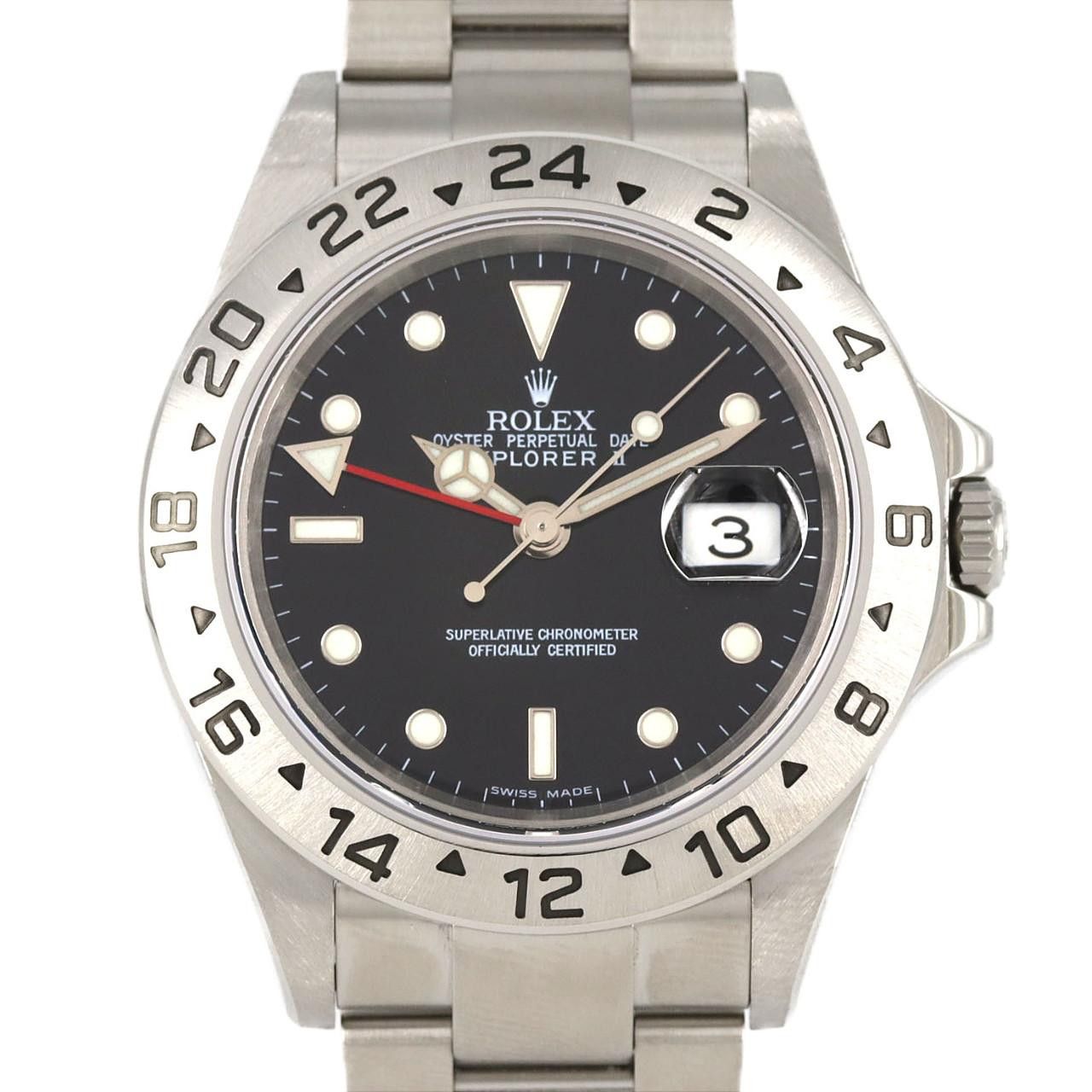 Rolex Rolex Rolex Explorer II Stainless Steel Automatic Metal Automatic 16570 DUTY FREE for USA Size ONE SIZE - 1 Thumbnail