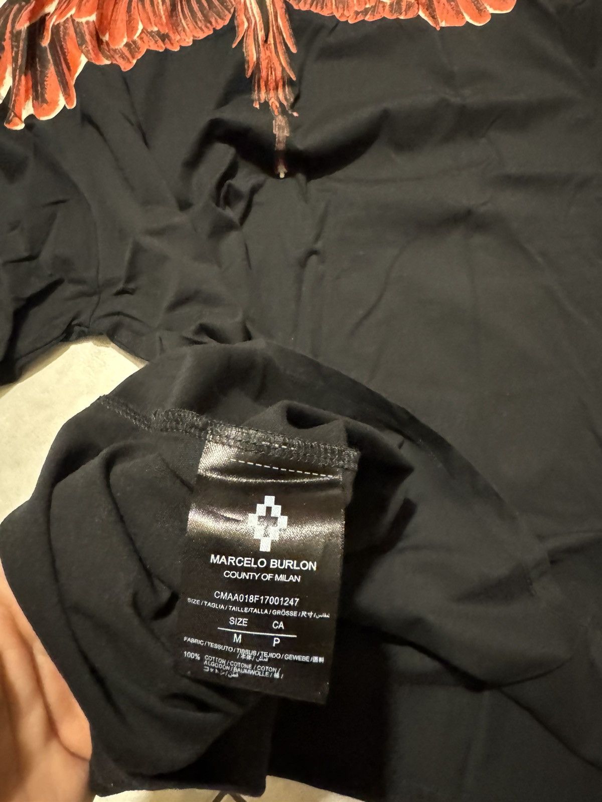 Marcelo Burlon Marcelo Burlon tee Size US M / EU 48-50 / 2 - 3 Thumbnail