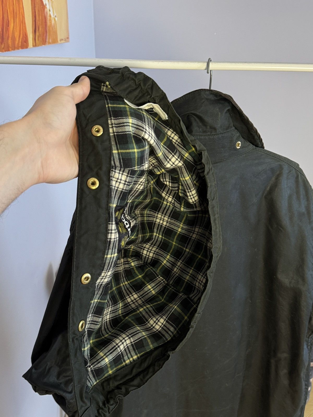 Barbour Vintage 90’s Barbour A200 Border Jacket Full Set Size US XL / EU 56 / 4 - 9 Thumbnail