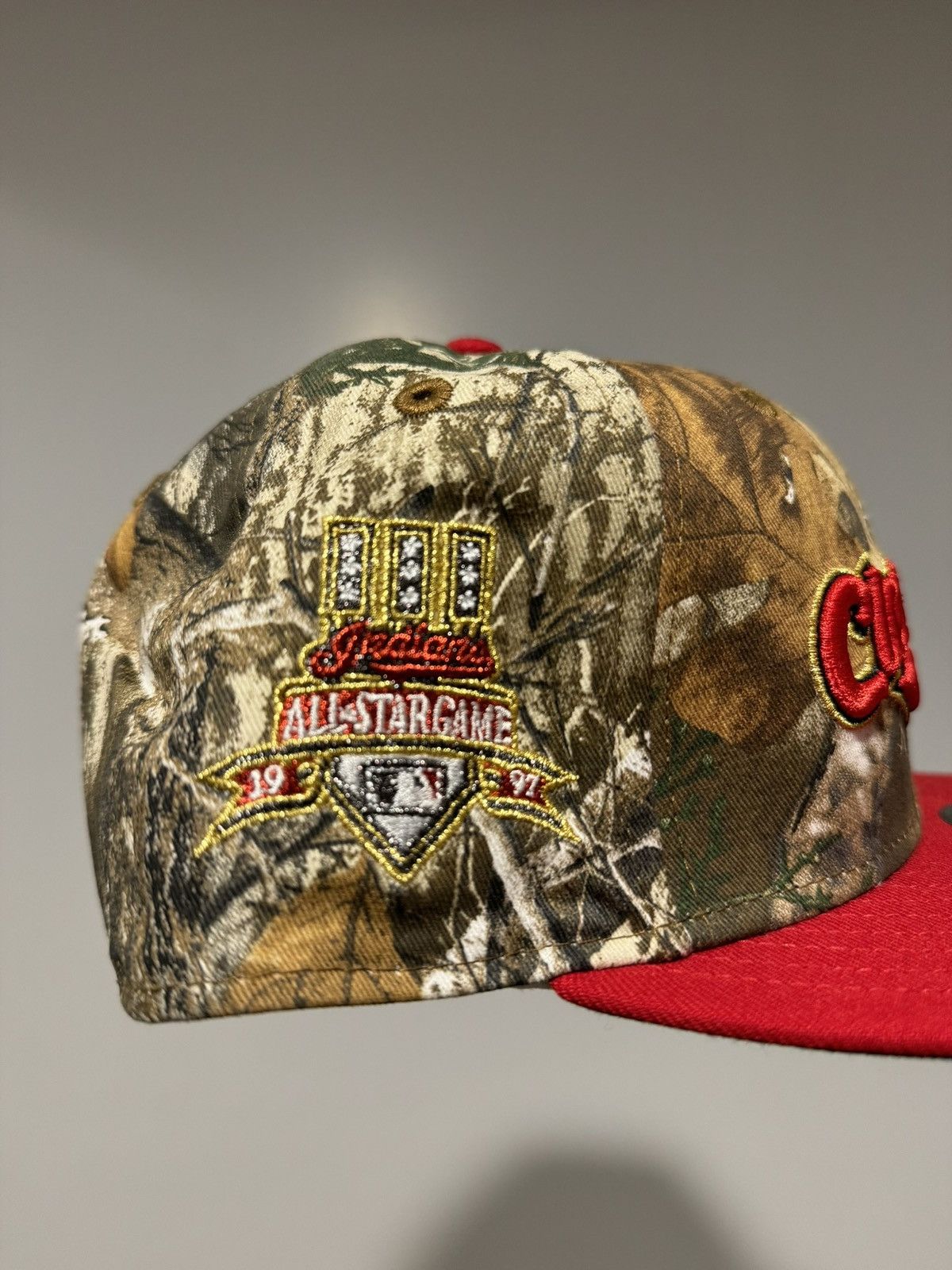 Hat Club × MLB × New Era Prociety Exclusive Cleveland Indians Real Tree 2tone 7 3/8 Size ONE SIZE - 2 Thumbnail