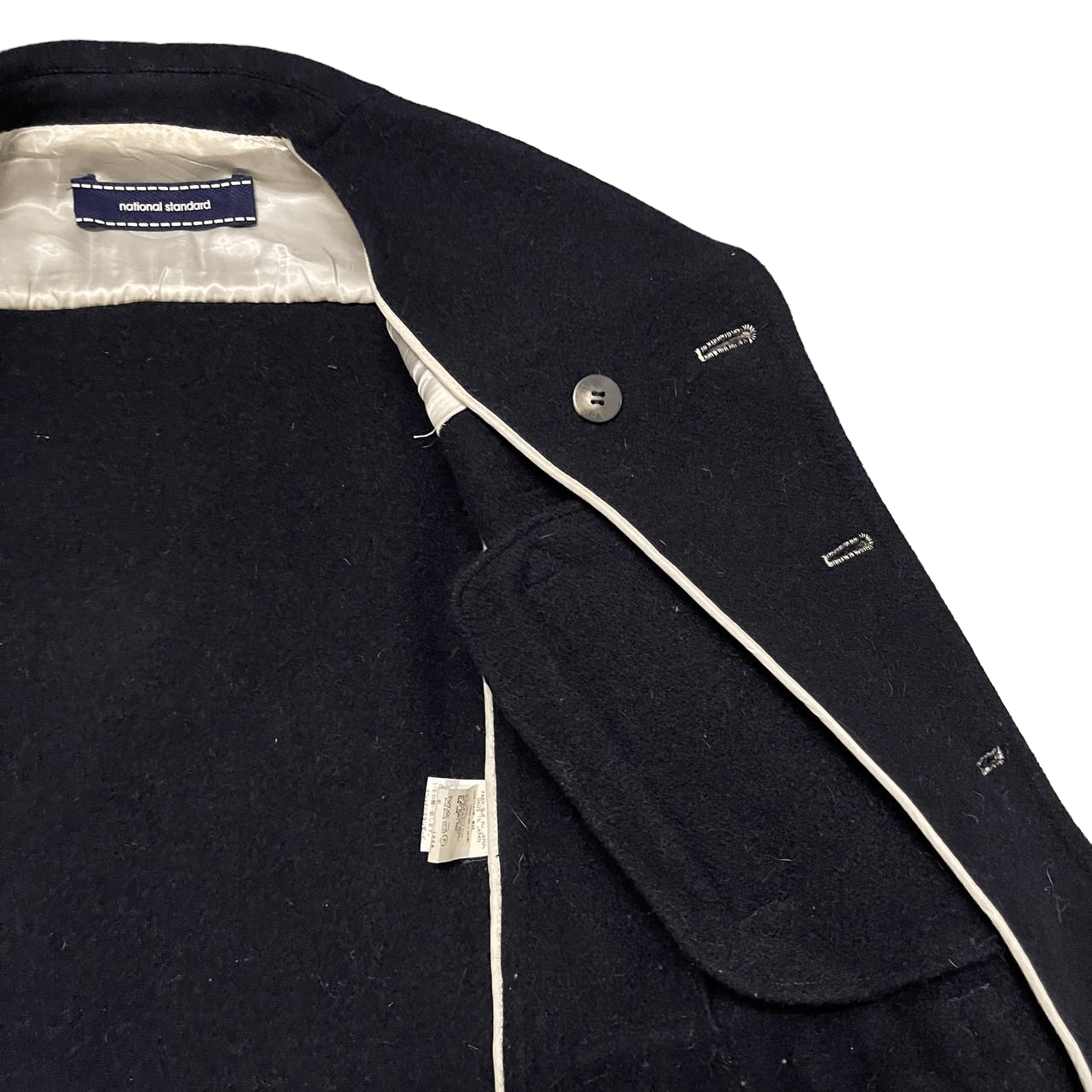 National Standard 🔥Unisex National Standard Peacoat Laine Wool Japan Made Size US S / EU 44-46 / 1 - 8 Thumbnail