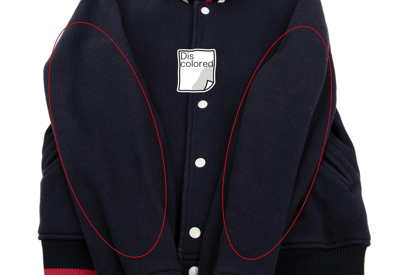 Junya Watanabe Fleece-Lined Sweat Varsity Jacket in Navy, Size L Size US L / EU 52-54 / 3 - 6 Thumbnail