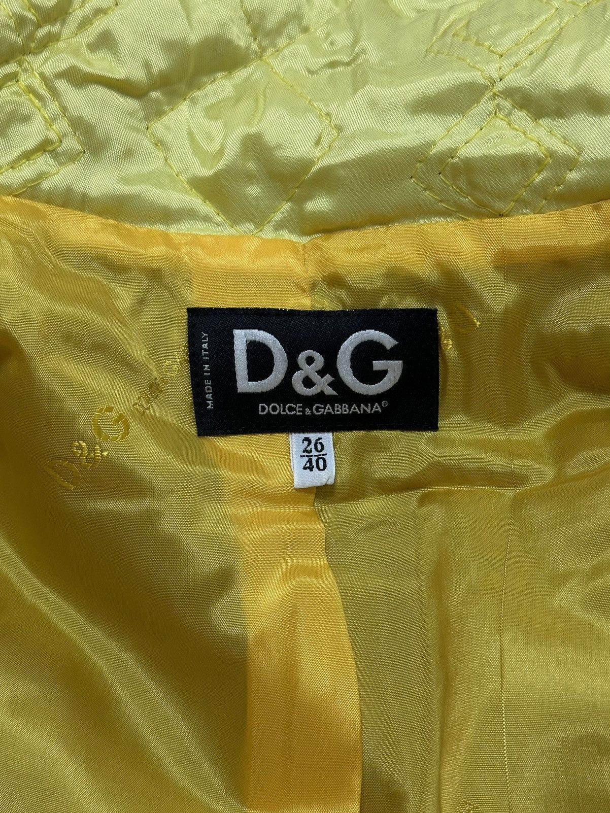 Dolce & Gabbana D&G Snap Button Detail Coat Size M / US 6-8 / IT 42-44 - 7 Thumbnail