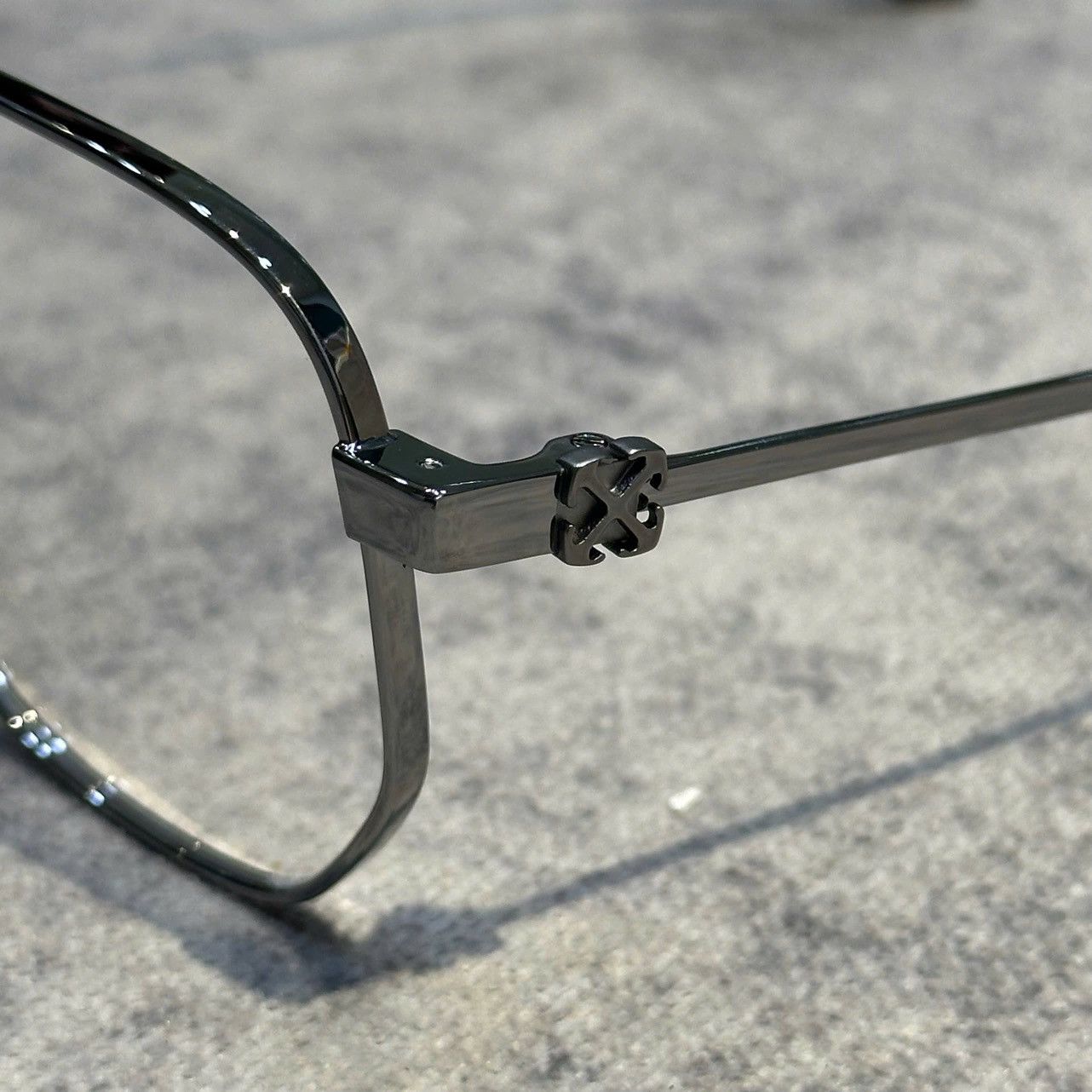 Off-White OFF WHITE OERJ08A 7700 Gunmetal Sunglasses Size ONE SIZE - 2 Thumbnail