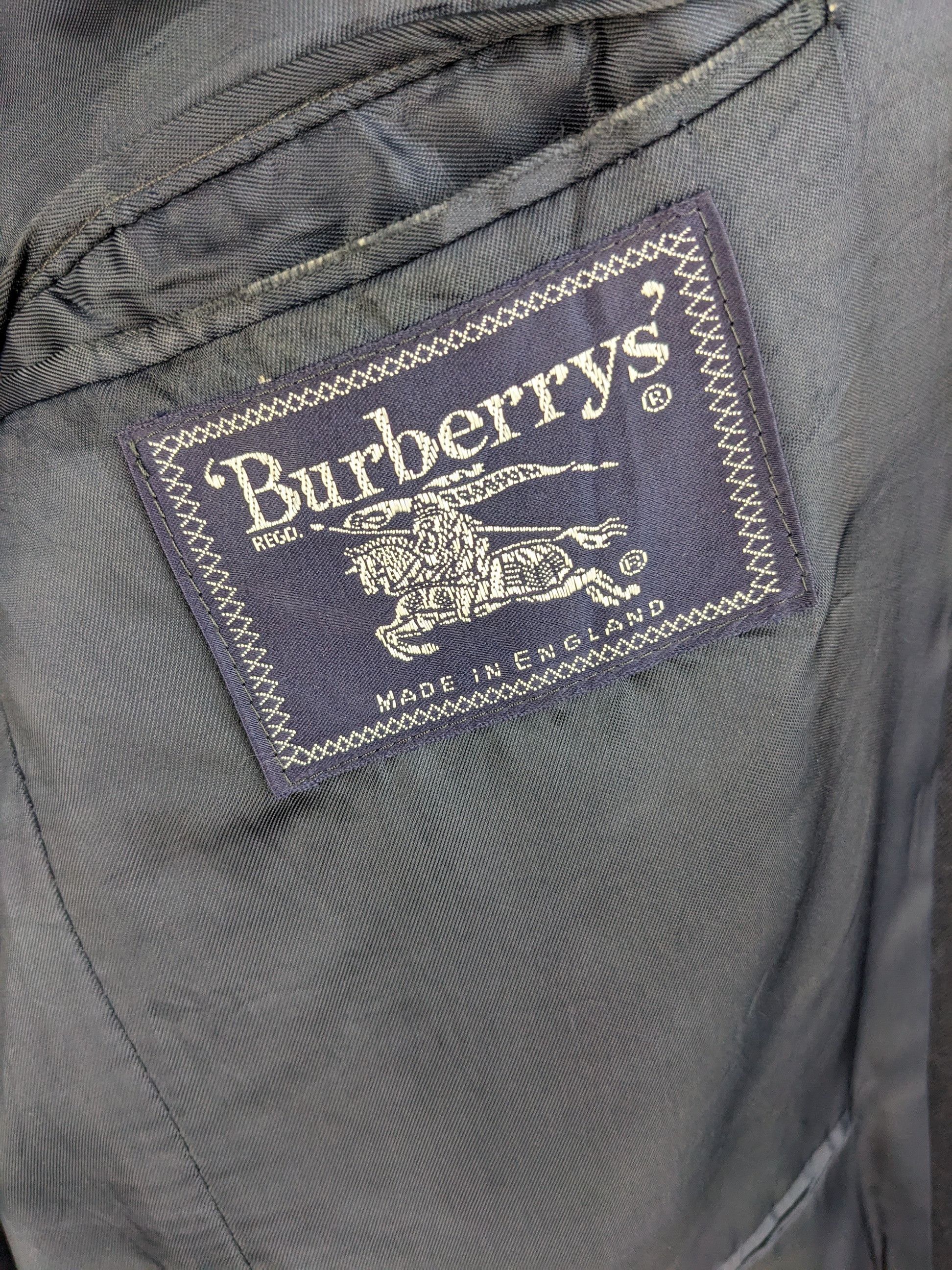 Burberry Burberry Wool Blazer Made In England Size 52S - 4 Thumbnail