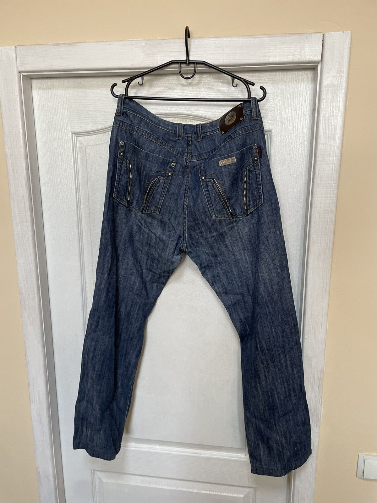 JNCO × Japanese Brand × Tonino Lamborghini RAP LAMBORGHINI Eminem underground fubu jeans southpole bagy Size US 34 / EU 50 - 1 Thumbnail