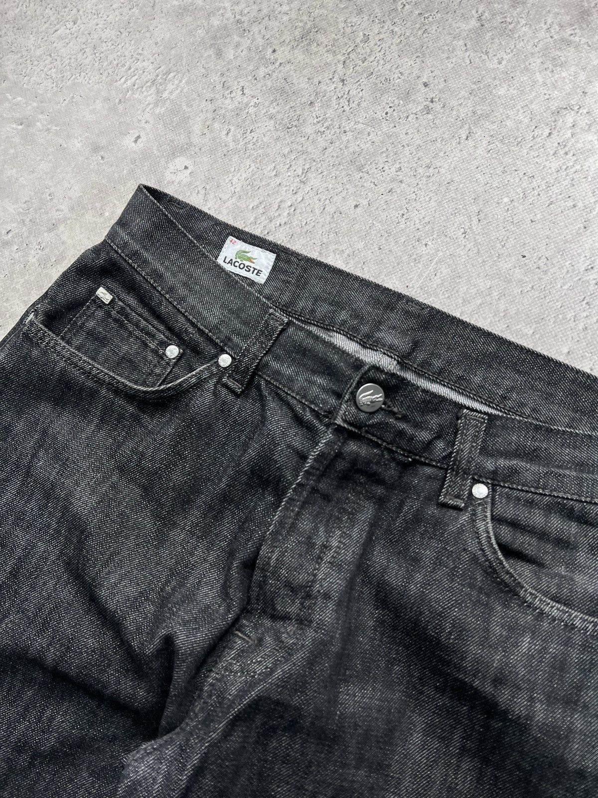 Japanese Brand × Lacoste VINTAGE JAPANESE LACOSTE BAGGY REGULAR GRAY PANTS Size US 34 / EU 50 - 7 Thumbnail