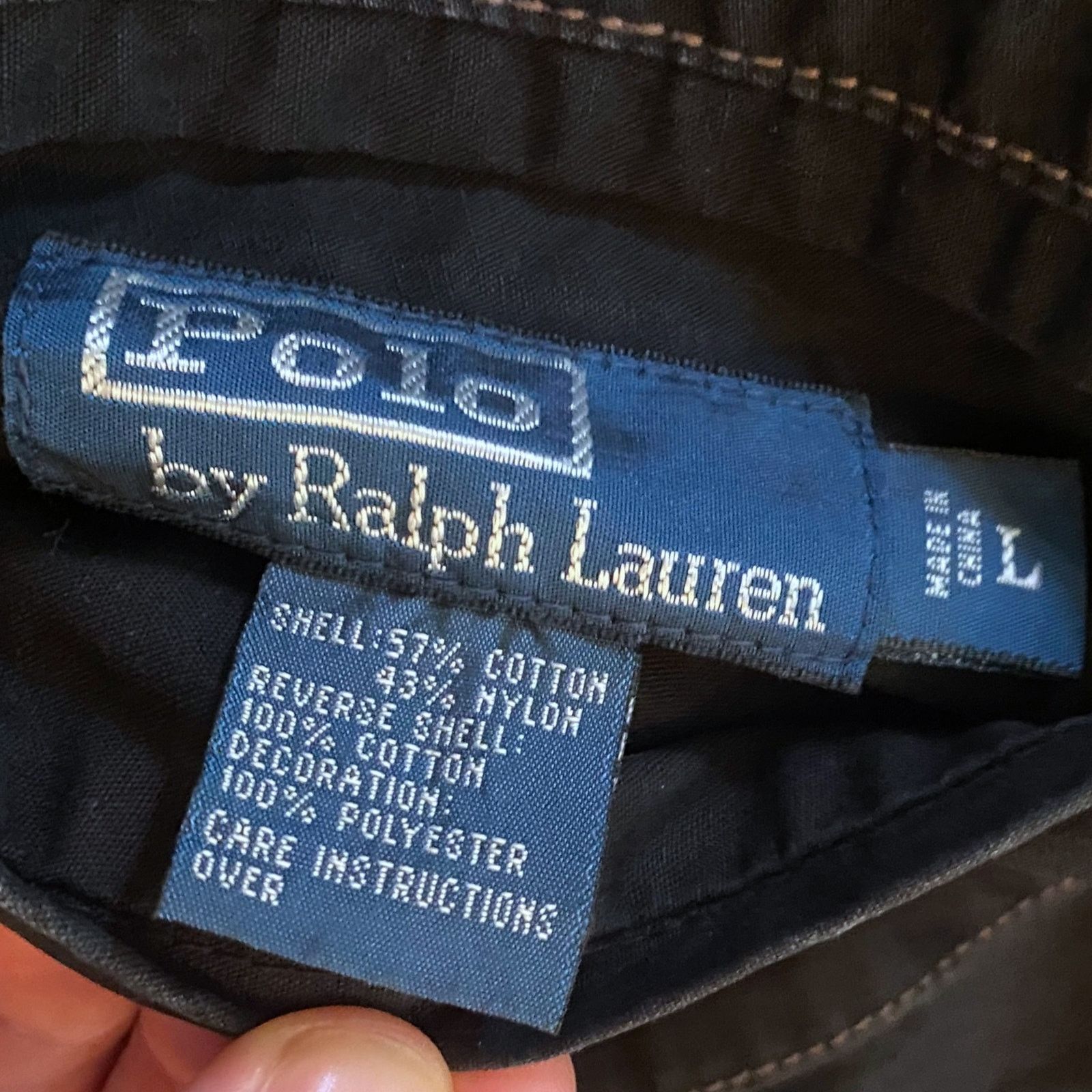 Polo Ralph Lauren × Vintage Polo Ralph Lauren Satin Jacket Reversible Bleecker Bulldogs Size US L / EU 52-54 / 3 - 5 Thumbnail