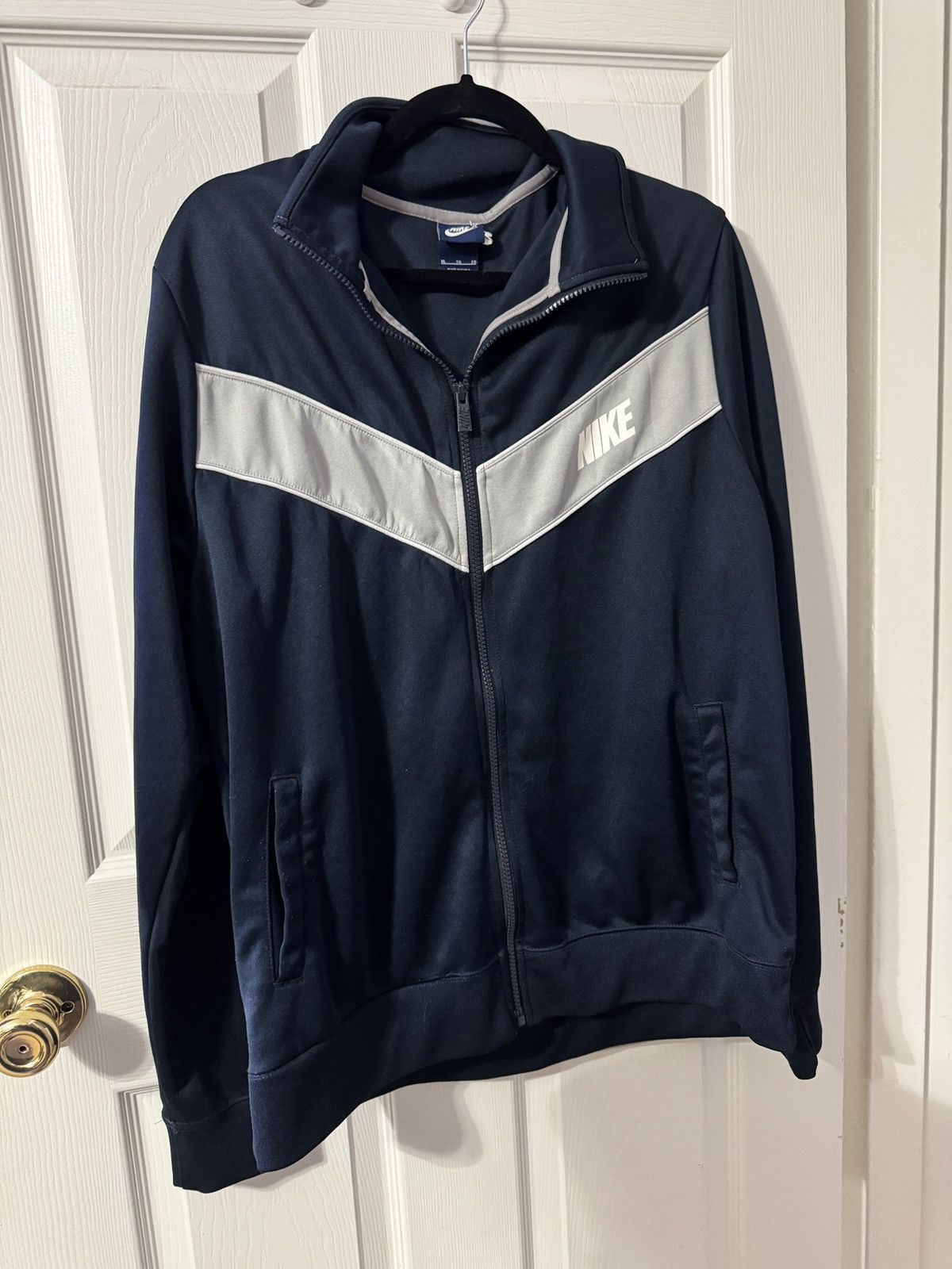 Navy Nike Lightweight Track Jacket