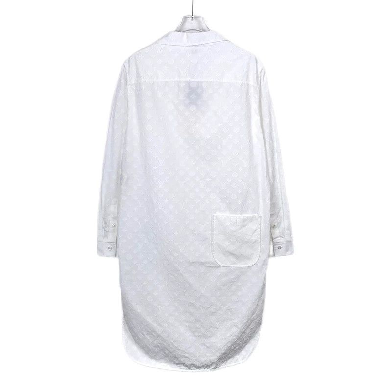 Louis Vuitton Louis Vuitton 22 white logo presbyopic cotton long-sleeved Size XS / US 0-2 / IT 36-38 - 2 Thumbnail