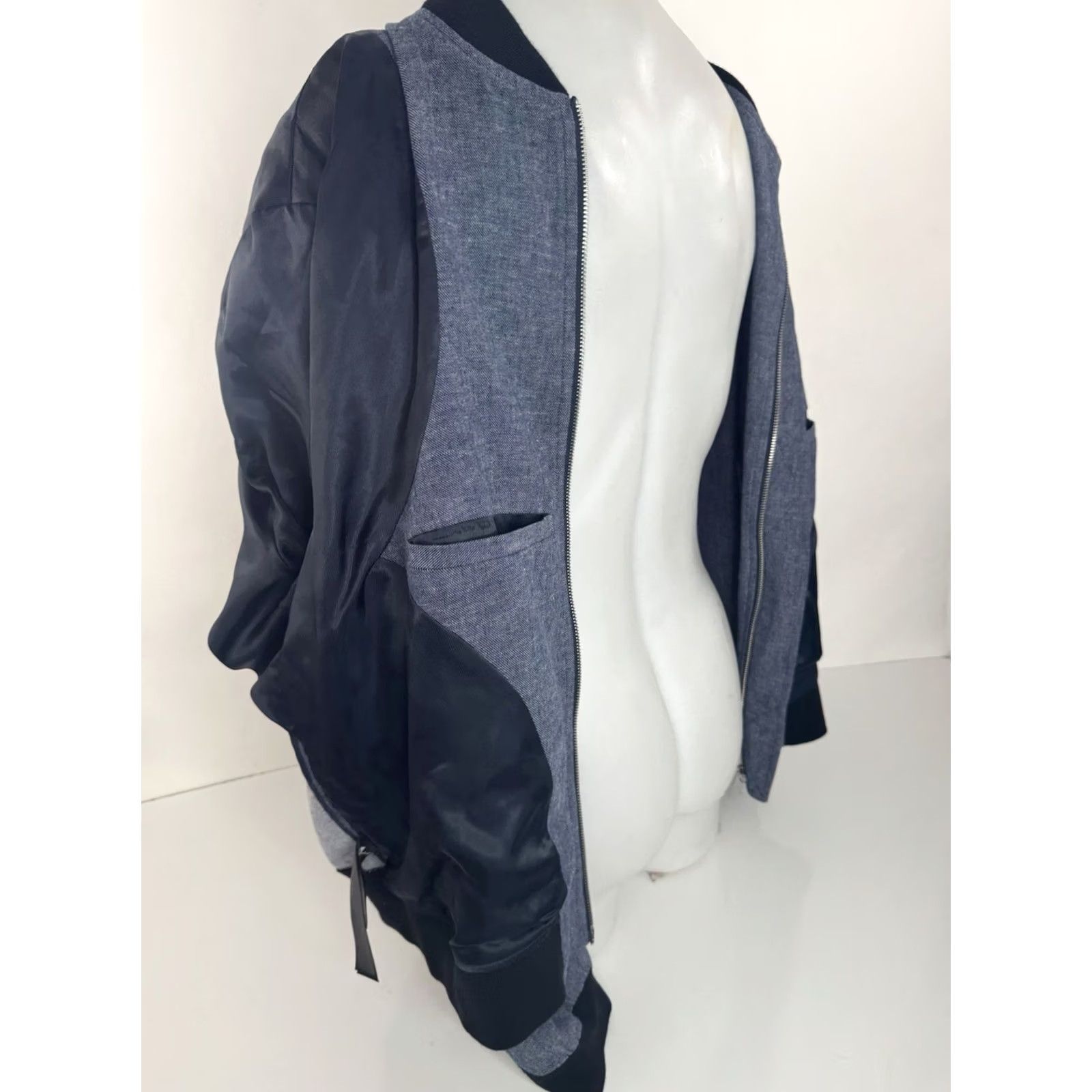 7 For All Mankind 7 FOR ALL MANKIND Mens XXL Bomber Full Zip Jacket Blue 2XL Regular Size 7 For All Mankind Jacket Bomber Full Zip Mens Brown? Size US XXL / EU 58 / 5 - 6 Thumbnail