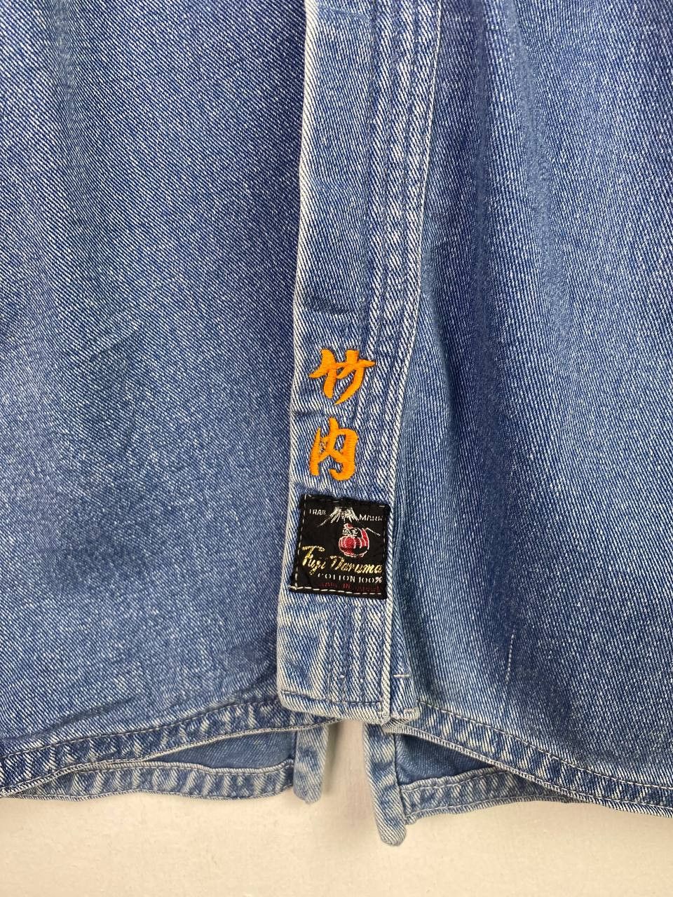 Japanese Brand japanese denim kimono distressed rework nice design Size US XL / EU 56 / 4 - 5 Thumbnail
