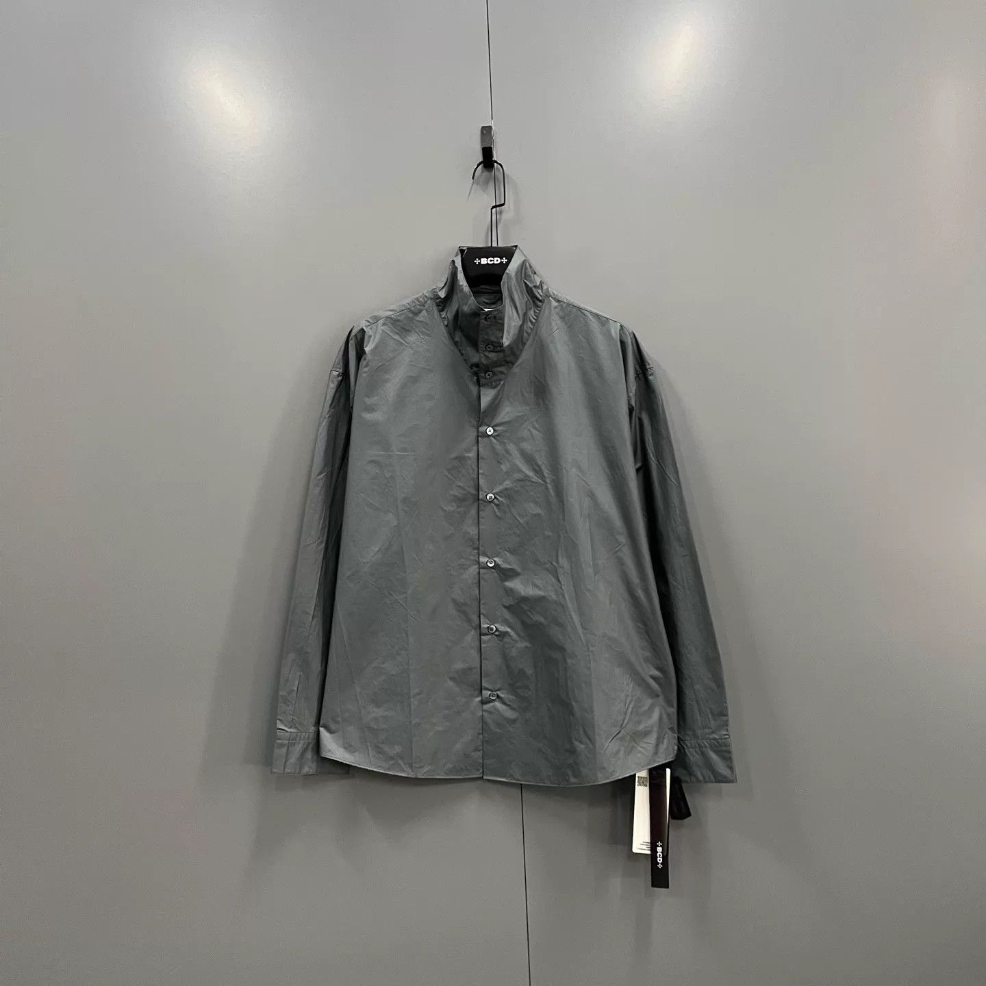 Hermes HERMES Charcoal Gray Turtleneck Shirt 40 BNWT Size US M / EU 48-50 / 2 - 1 Thumbnail