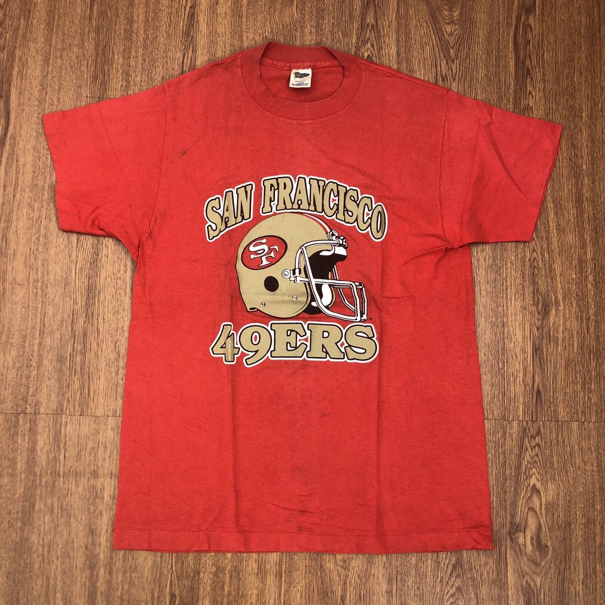 NFL × Vintage Vintage San Francisco 49ers t-shirt Size US L / EU 52-54 / 3 - 1 Thumbnail