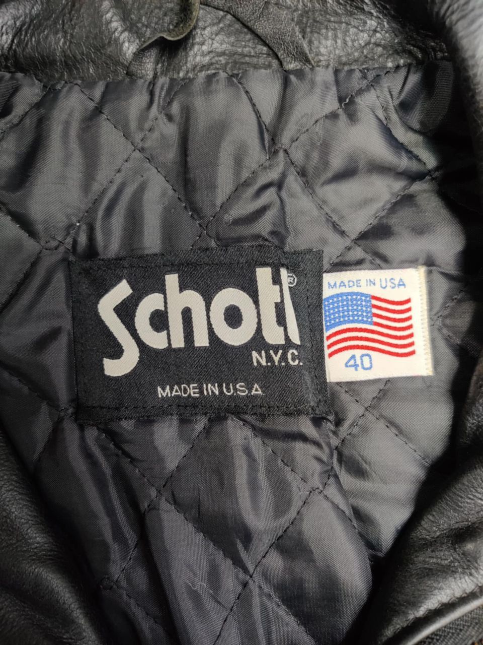 Schott Vintage Schott NYC Leather Jacket Size US M / EU 48-50 / 2 - 16 Thumbnail
