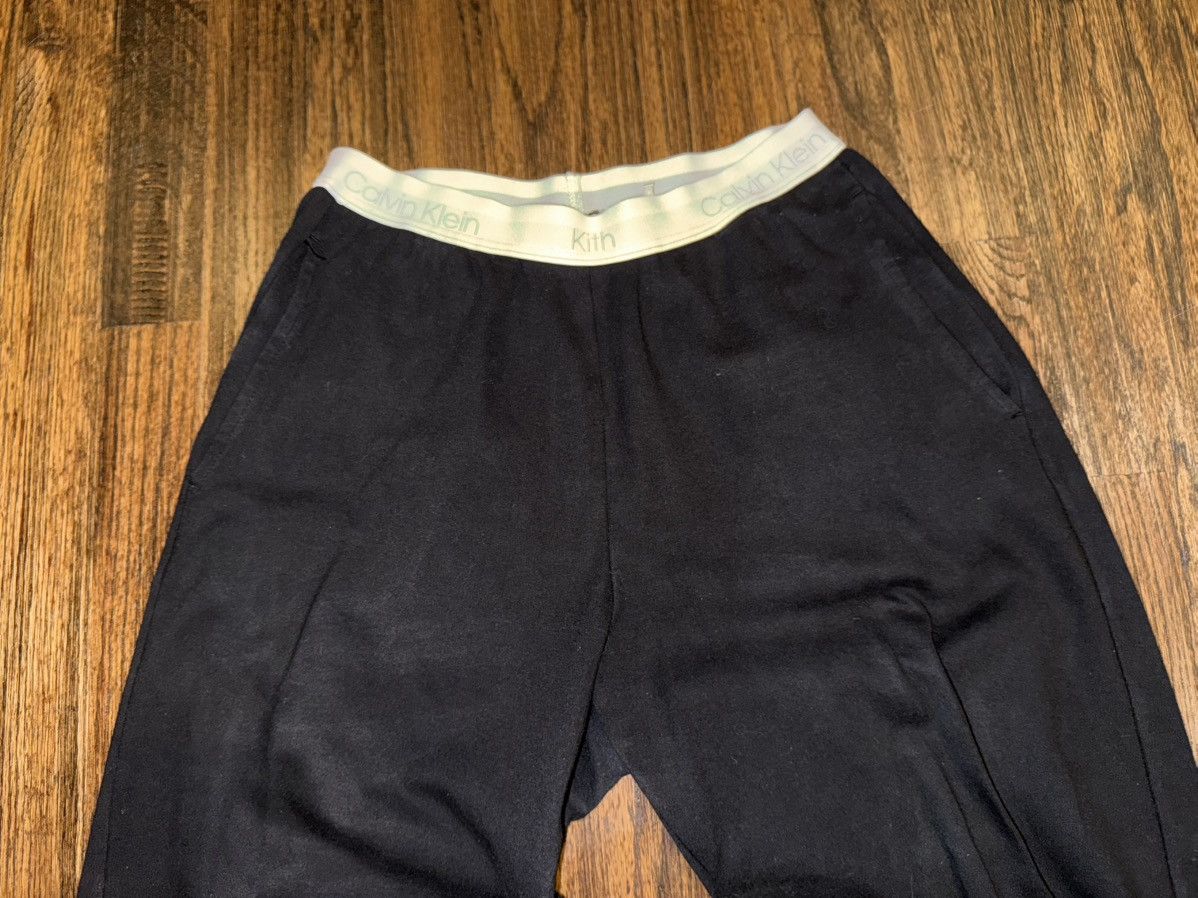 Calvin Klein × Kith × Ronnie Fieg Kith For Calvin Klein Black Sweatpants Size XS Size US 30 / EU 46 - 2 Thumbnail