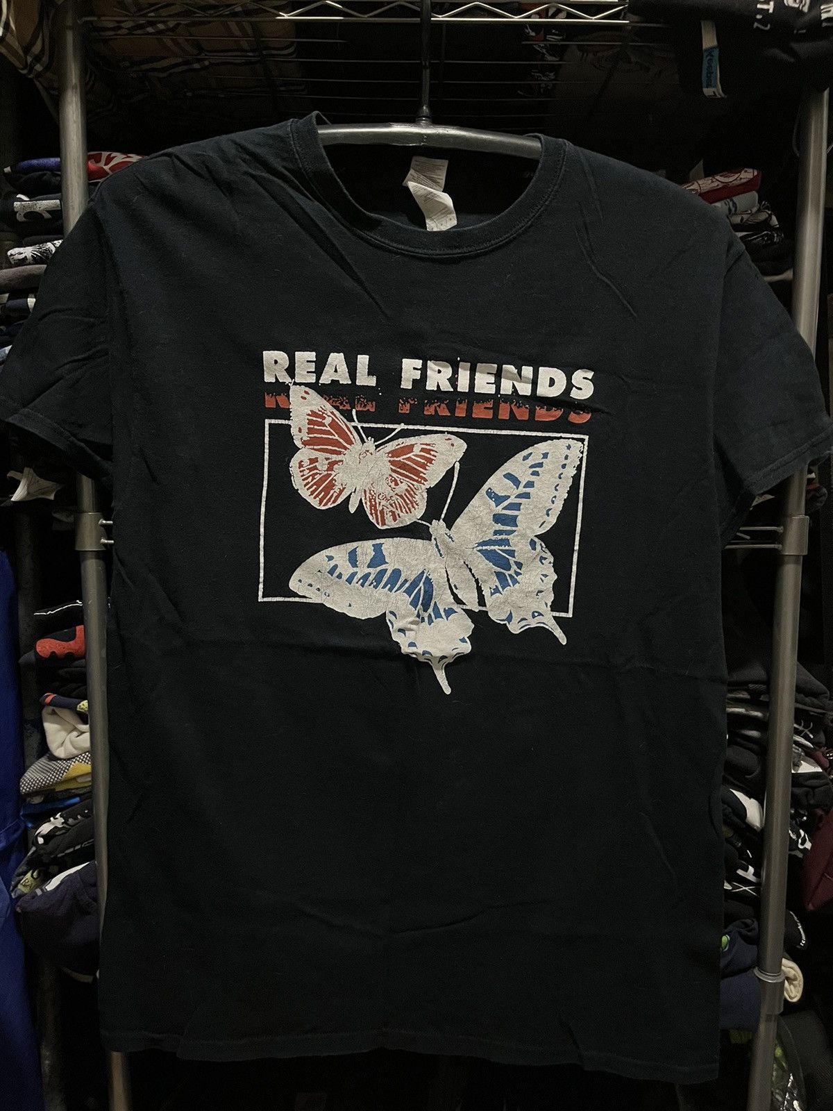 Band Tees Real Friends Emo Rock Pop Punk Band Tee Size US M / EU 48-50 / 2 - 1 Thumbnail