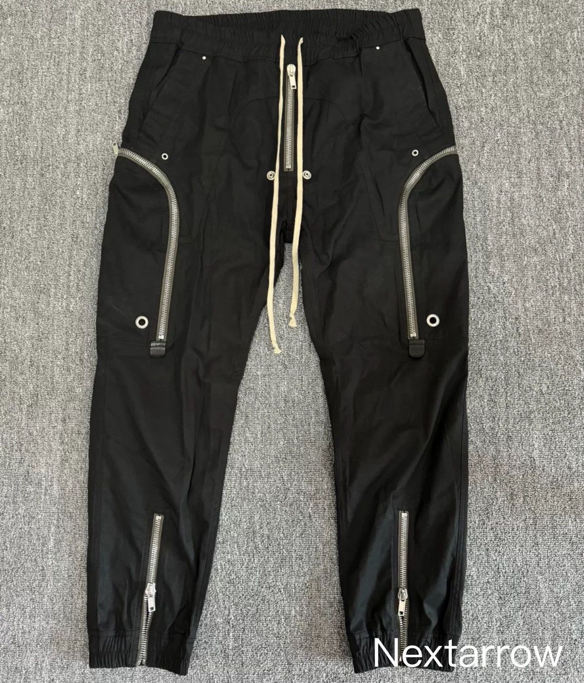 Rick Owens Rick Owens mainline 22FW five zipper shell pants Size US 32 / EU 48 - 1 Thumbnail
