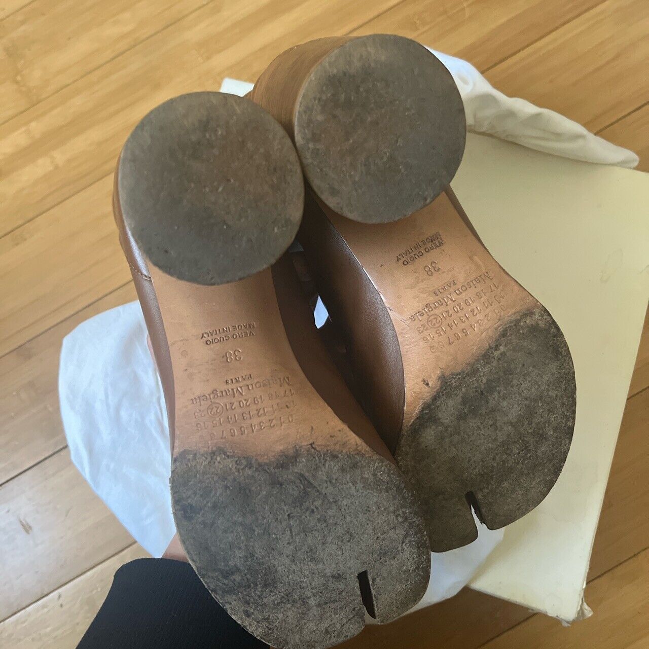 margiela tabi 38