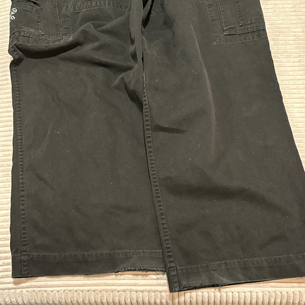 JNCO JNCO Black Commando Crown Cargo Pants Vintage Size Y2K Size US 33 - 7 Thumbnail