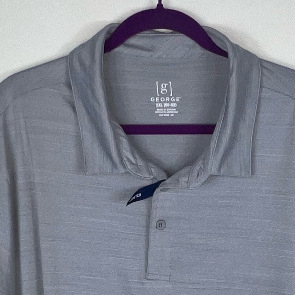 George George GE Poly Polo Shirt Size US XXL / EU 58 / 5 - 2 Thumbnail