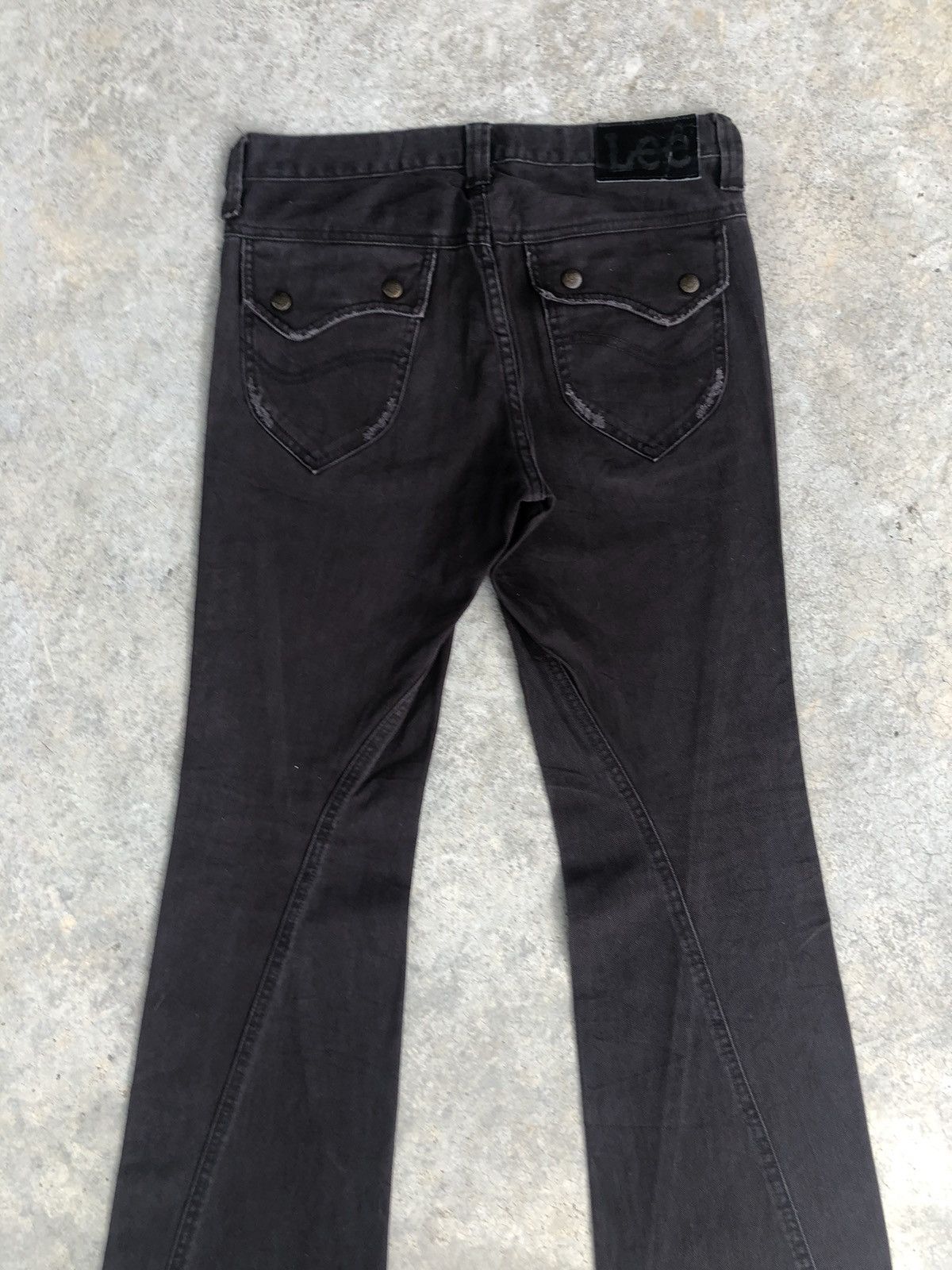 Lee Japanese Lee Flared Jeans Distressed Jeans Size US 32 / EU 48 - 9 Thumbnail