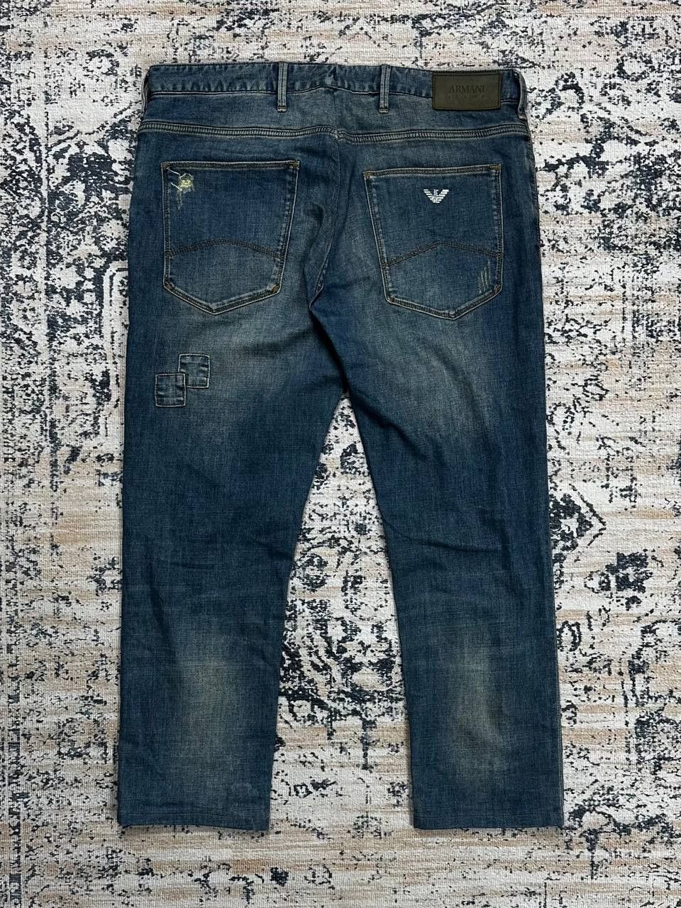 Giorgio Armani Vintage Armani Jeans Distressed Denim Pants Size US 34 / EU 50 - 1 Thumbnail