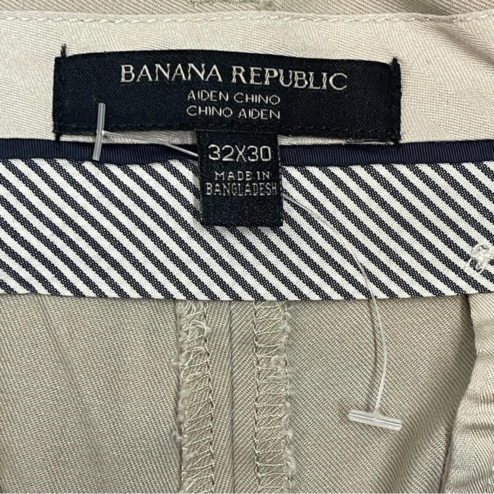 Banana Republic Banana Republic Men's Aiden Chinos 32x30 NWT Size US 32 / EU 48 - 6 Thumbnail