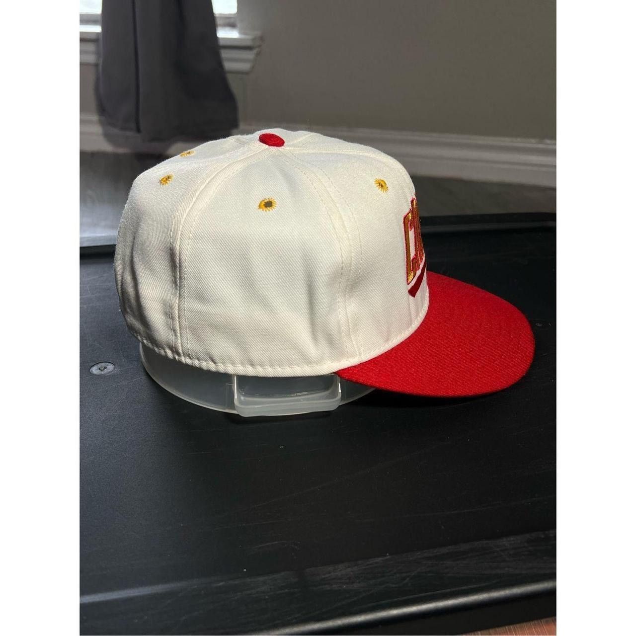 NFL Vintage 90s Kansas City Chiefs NFL Double Logo Cap Size ONE SIZE - 2 Thumbnail