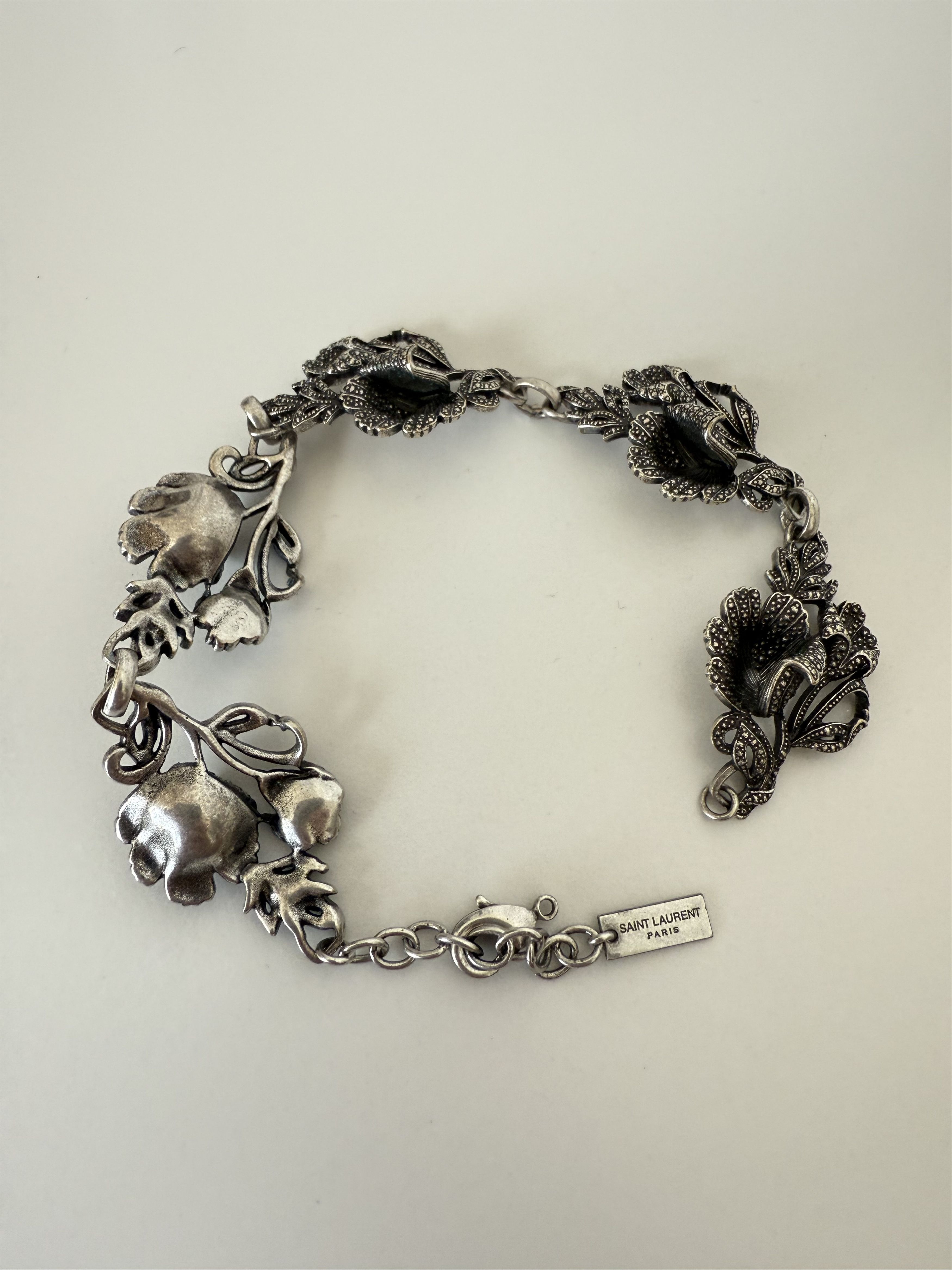 Saint Laurent Paris Saint Laurent Romantic Flower Bracelet Size ONE SIZE - 2 Thumbnail