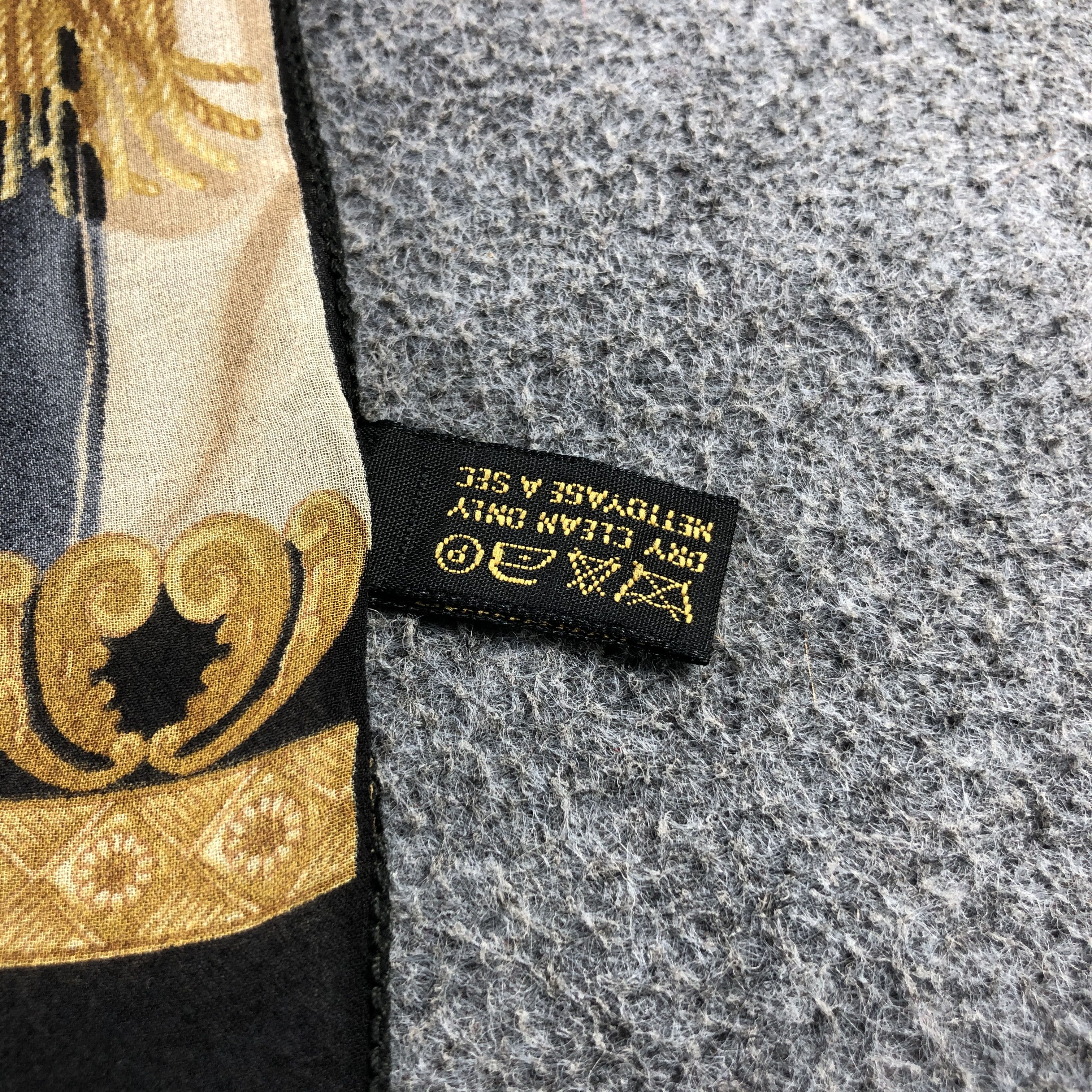 Lanvin Lanvin Hand Rolled Silk Stole Silk Scarf M1383 Size ONE SIZE - 6 Thumbnail