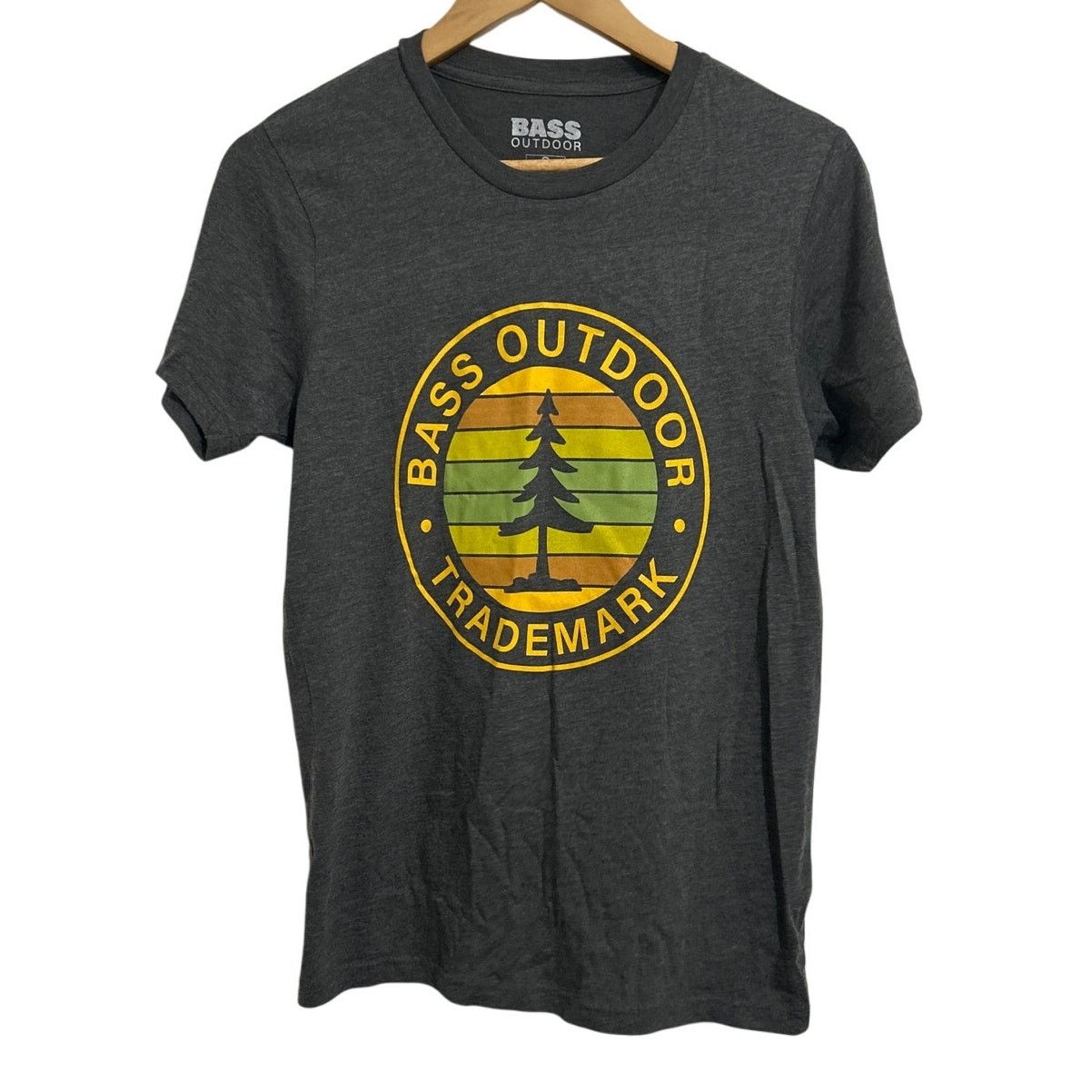G.H. Bass & Co. NWT BASS OUTDOOR Gray Circle Trademark Logo Tee Shirt Size US S / EU 44-46 / 1 - 2 Thumbnail