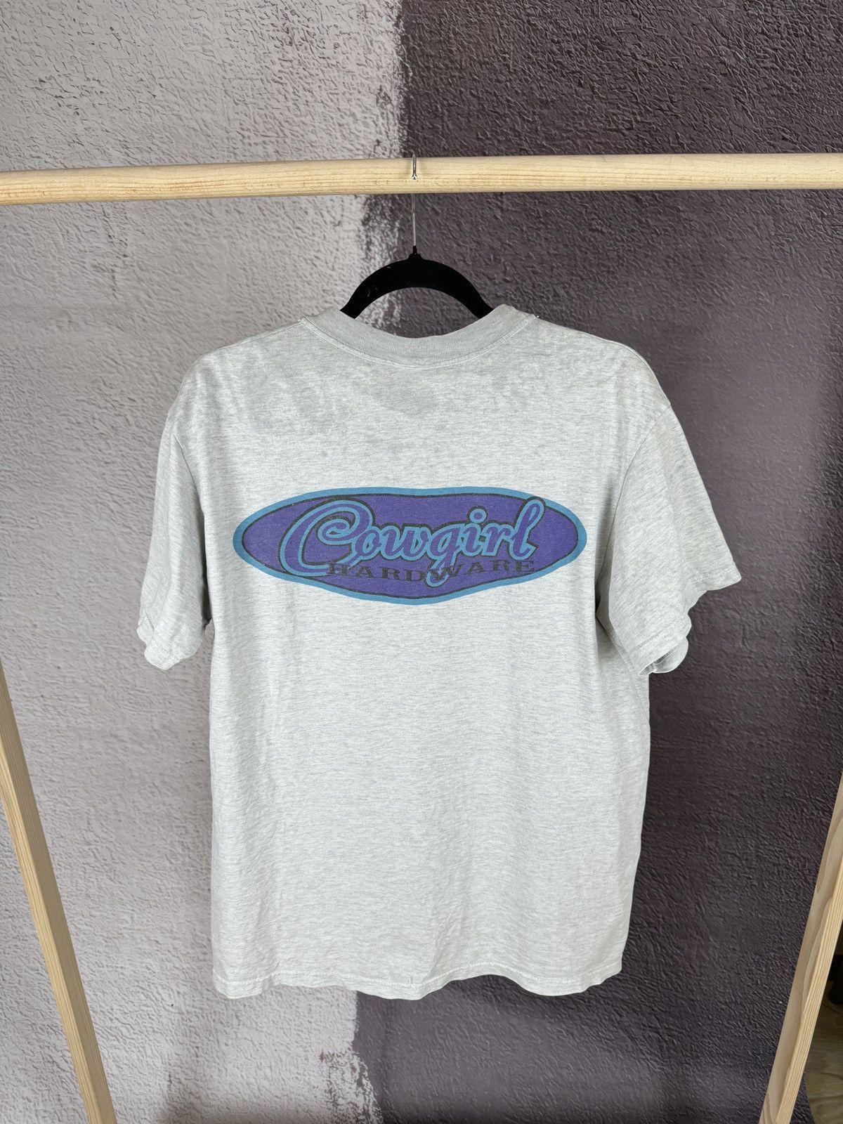 Japanese Brand Cowgirl Hardware OG vintage big logo tee shirt Size US M / EU 48-50 / 2 - 1 Thumbnail