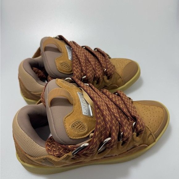 Lanvin Lanvin Curb Skate Sneakers Cumin Tan Men’s EU 44/US 11 Size US 11 / EU 44 - 8 Thumbnail