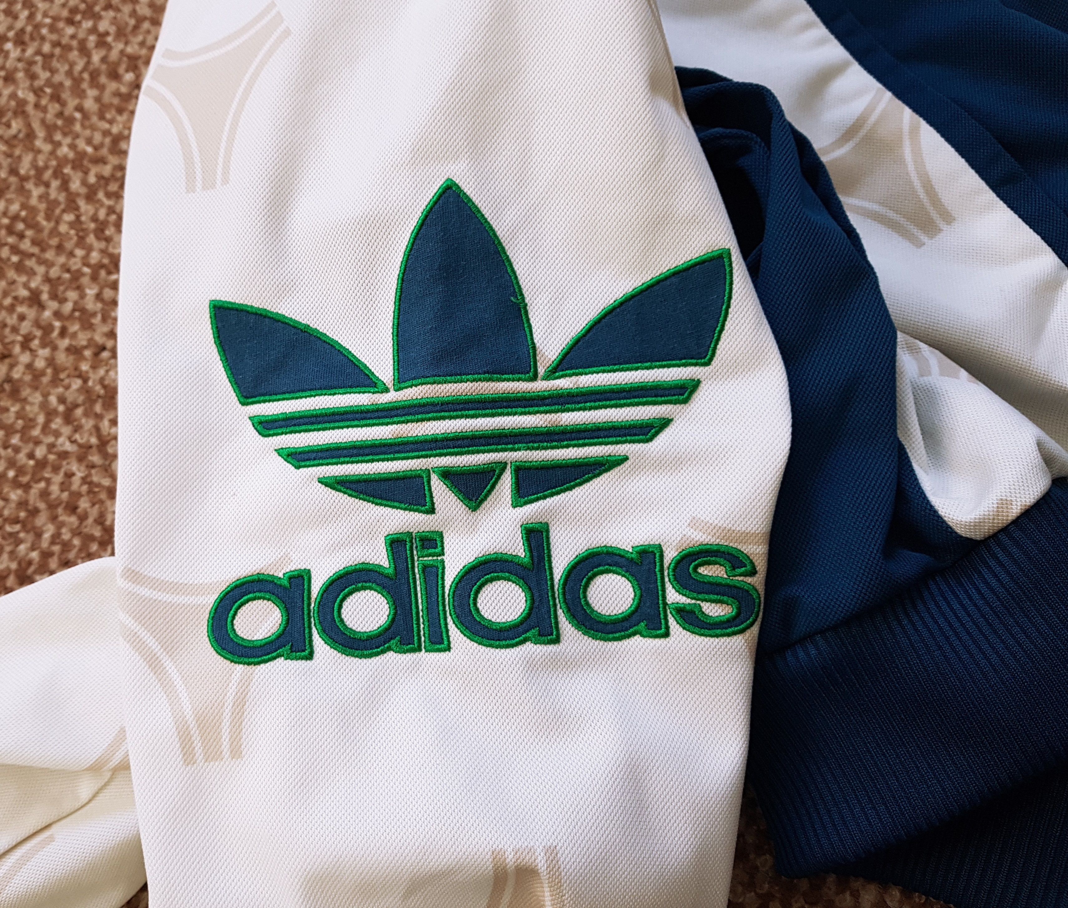 Adidas Adidas Originals Italy RARE Football Soccer Track Top Jacket Size US S / EU 44-46 / 1 - 8 Thumbnail