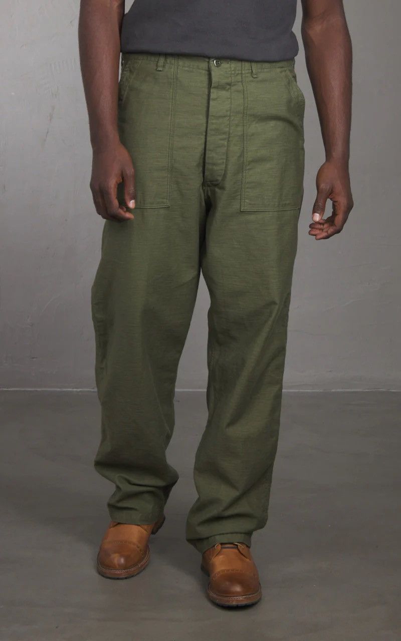 Japanese Brand GungHo USA Military Sateen 107-OG Trousers Size US 30 / EU 46 - 8 Thumbnail