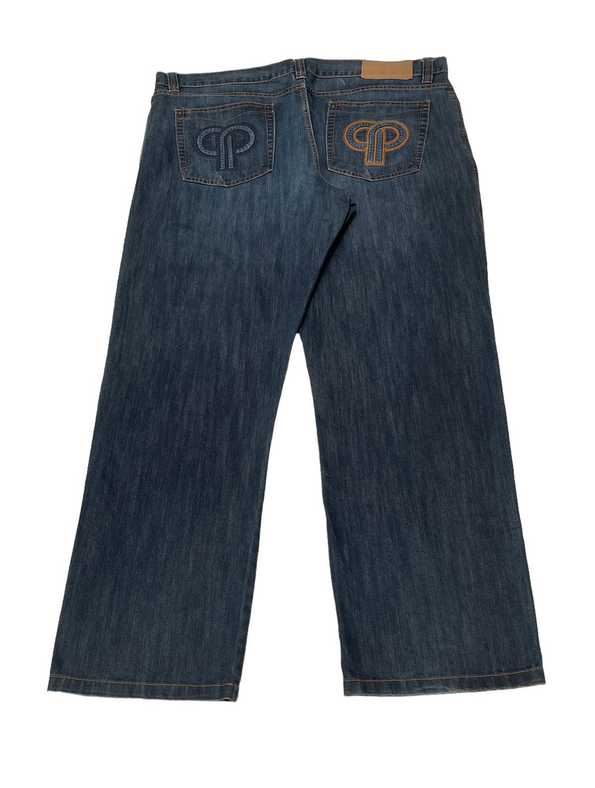 Pelle Pelle Vintage Brand Pelle Pelle Hip Hop Rapper Baggy Jeans 2000s Size US 44 / EU 60 - 2 Thumbnail