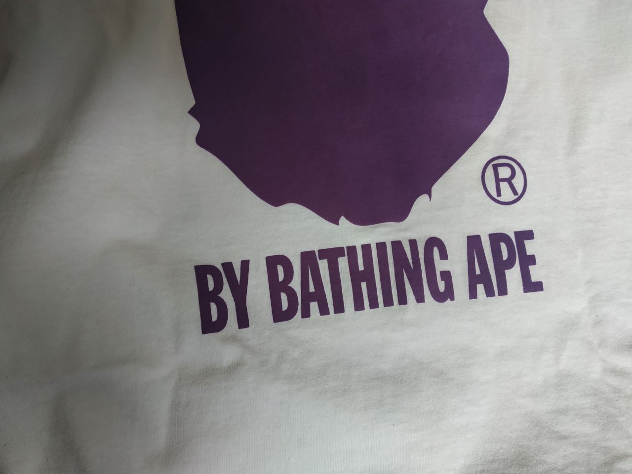 Bape Authentic BAPE Big Logo T-Shirt Ladies S White Made in Japan Size S / US 4 / IT 40 - 20 Thumbnail