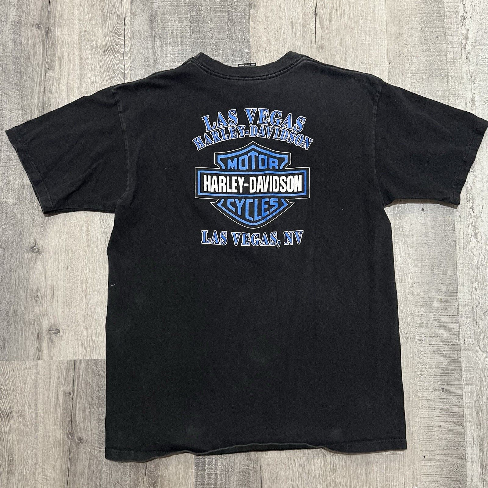 Harley Davidson Harley Davidson Motorcycles Shirt Black Eagle Flames L Size US L / EU 52-54 / 3 - 2 Thumbnail