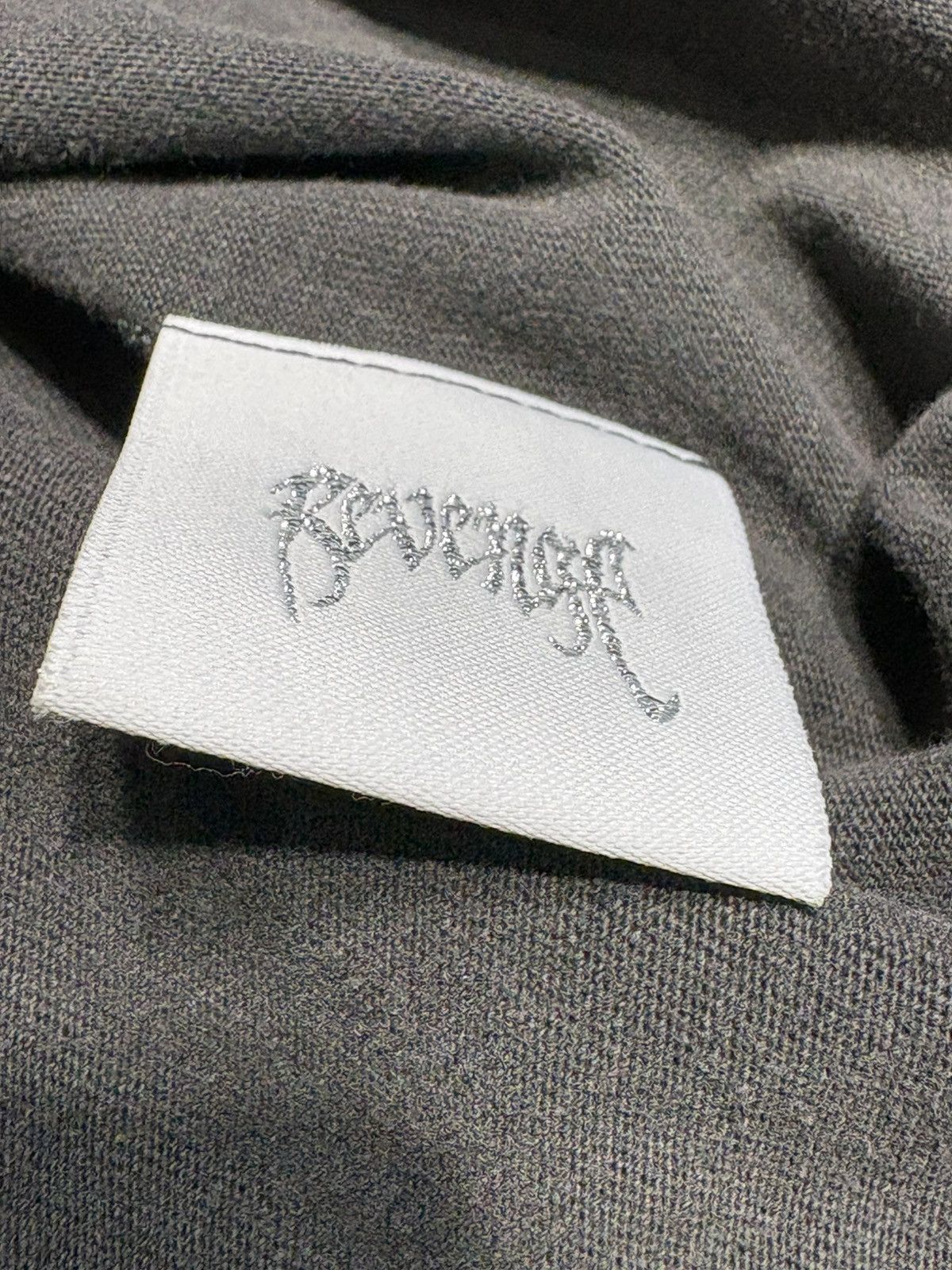 Revenge REVENGE “WEB CROSS” TEE - SIZE S - (WASHED BLACK) Size US S / EU 44-46 / 1 - 3 Thumbnail